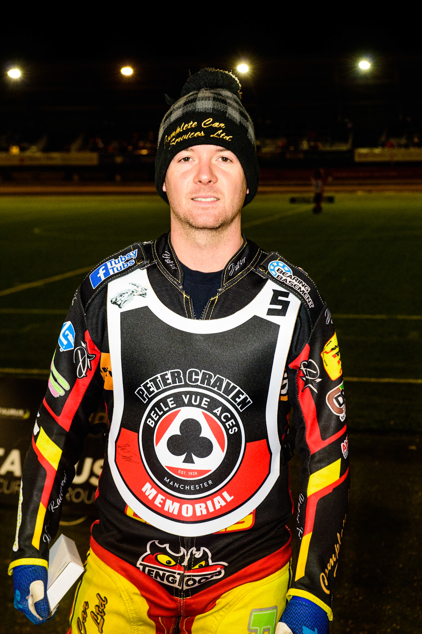 MANCHESTER, UK. OCT 23RD  Kyle Howarth  during the Peter Craven Memorial Trophy event at the National Speedway Stadium, Manchester on Saturday 23rd October 2021. (Credit: Ian Charles | MI News)