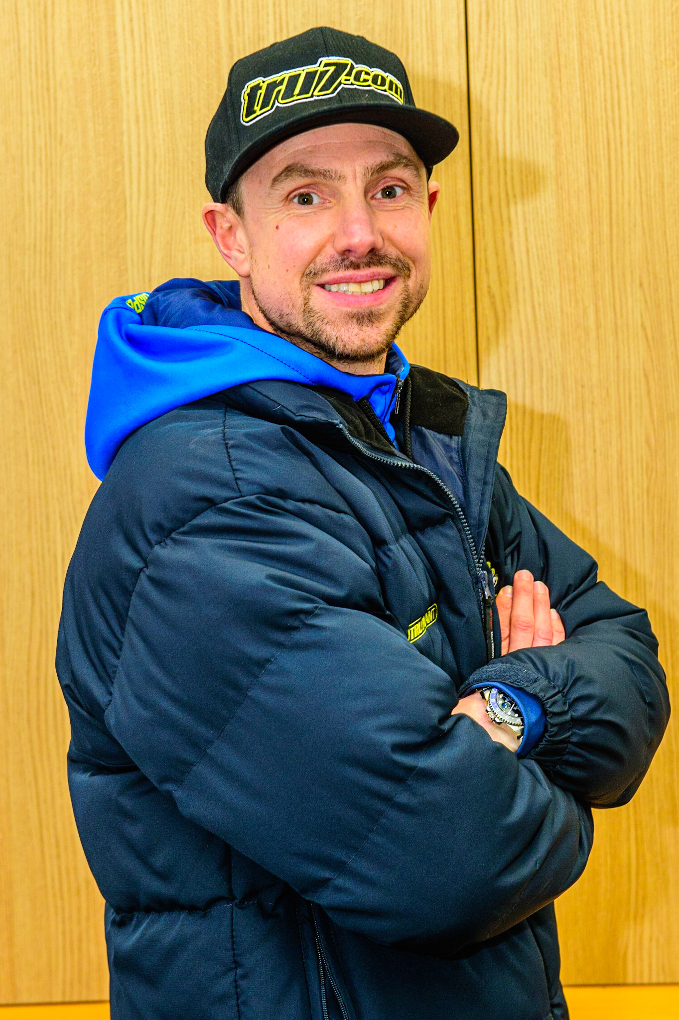 \stm - Team Manager of Sheffield ‘TruPlant’ Tigers  during the SGB Premiership match between Belle Vue Aces and Sheffield Tigers at the National Speedway Stadium, Manchester on Monday 27th March 2023. (Photo: Ian Charles | MI News)