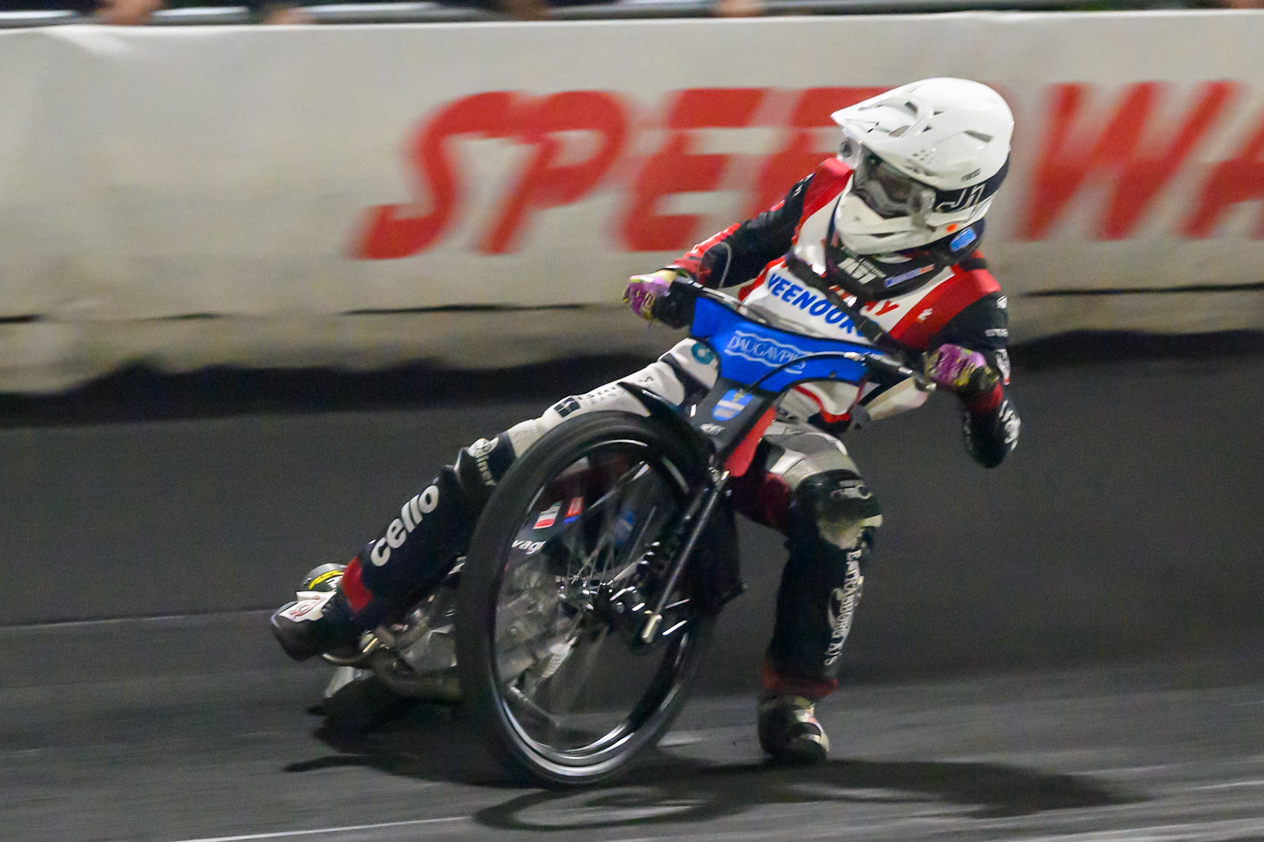 Cristian Zubillaga of Argentina in action during the Gouden KENNY Helm at Speedway Veenoord, Veenoord in the Netherlands on Saturday 19th September 2026. (Photo: Ian Charles | MI News)
