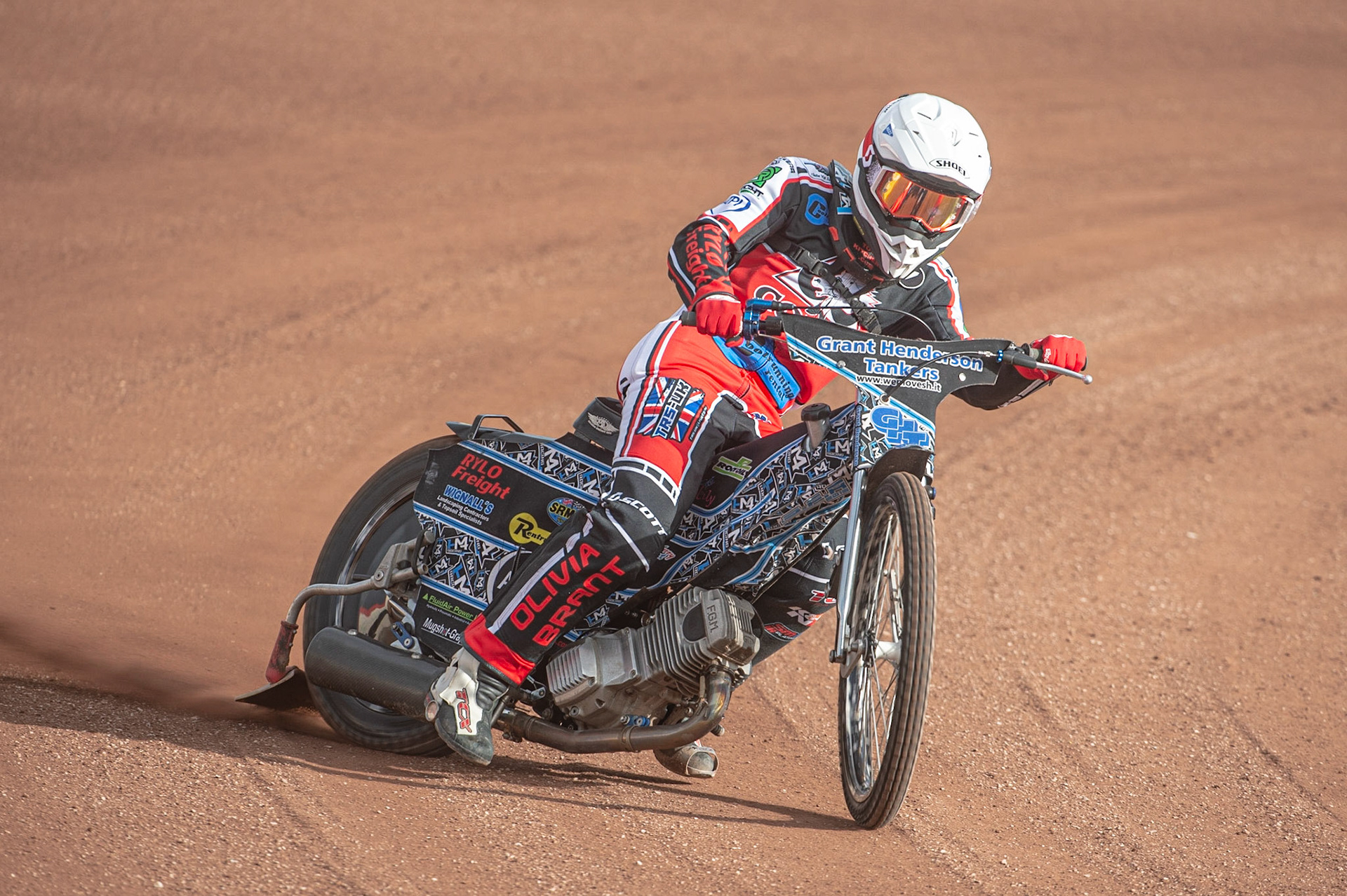 MANCHESTER, ENGLAND  - March 12  Harry McGurk of Belle Vue Colts in action   during The Belle Vue Speedway Media Day, at The National Speedway Stadium, Manchester, on Thursday 12 March 2020. (Credit: Ian Charles | MI News)