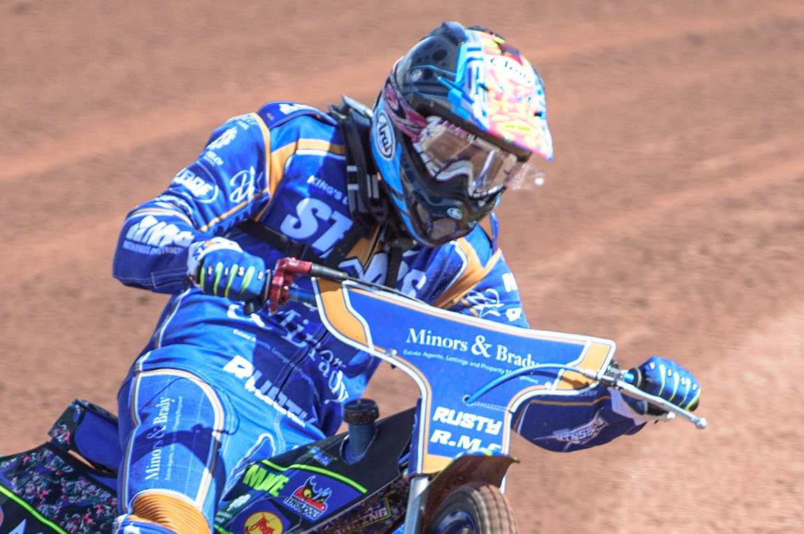 Photo: Ian CharlesRyan Kinsley In ActionDiscovery Networks Eurosport Speedway Season Launch, National Speedway Stadium, Manchester Wednesday  12  May  2021