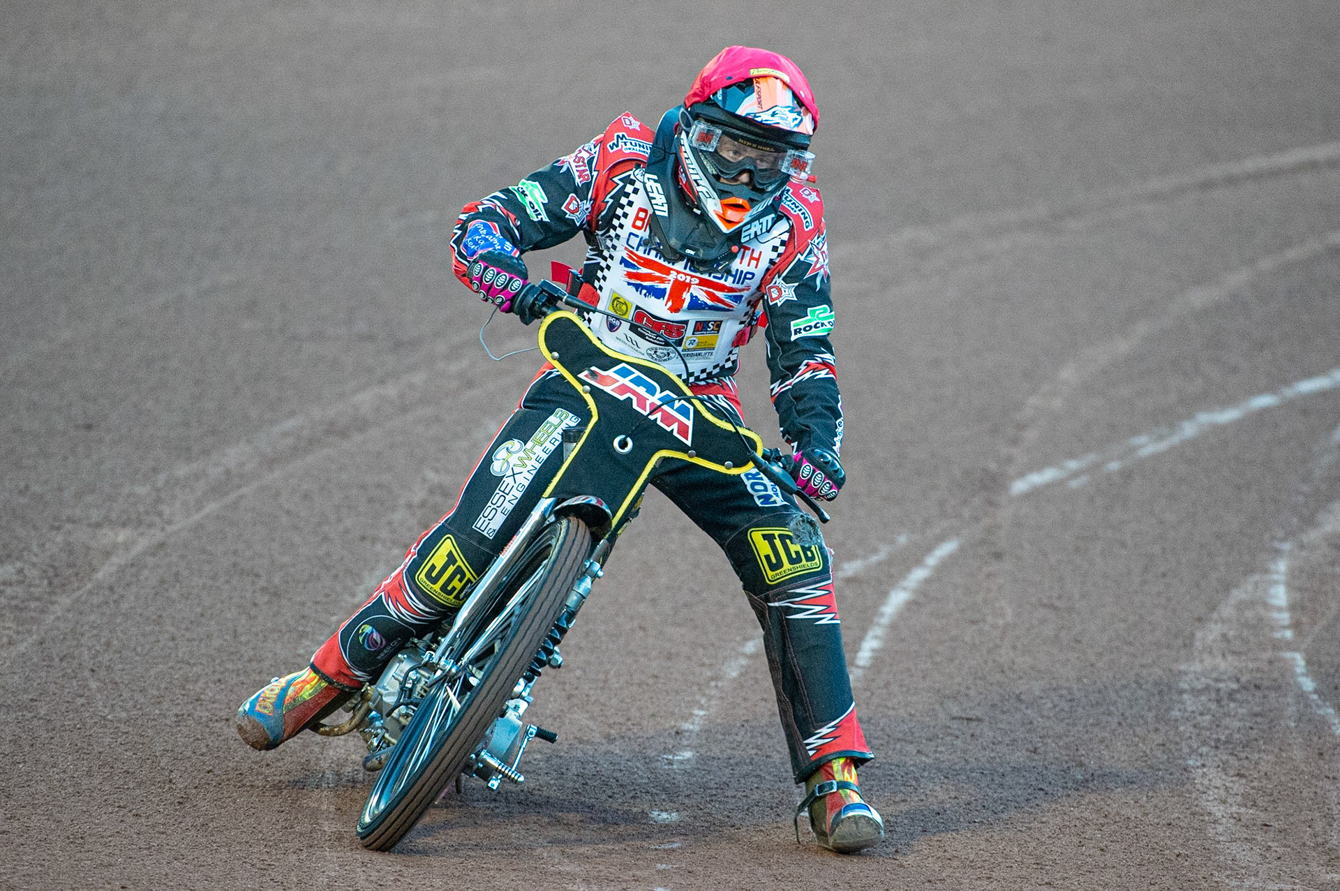 Photo: Ian CharlesHarrison Rogers in action  (125cc B Class)British Youth Speedway Championship (Round 5), National Speedway Stadium, Manchester Saturday  10  October  2020