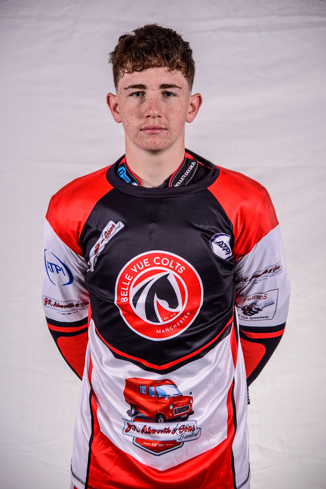 Will Cairns - Belle Vue Colts during the Belle Vue Aces Media Day at the National Speedway Stadium, Manchester on Wednesday 12th March 2025. (Photo: Ian Charles | MI News)