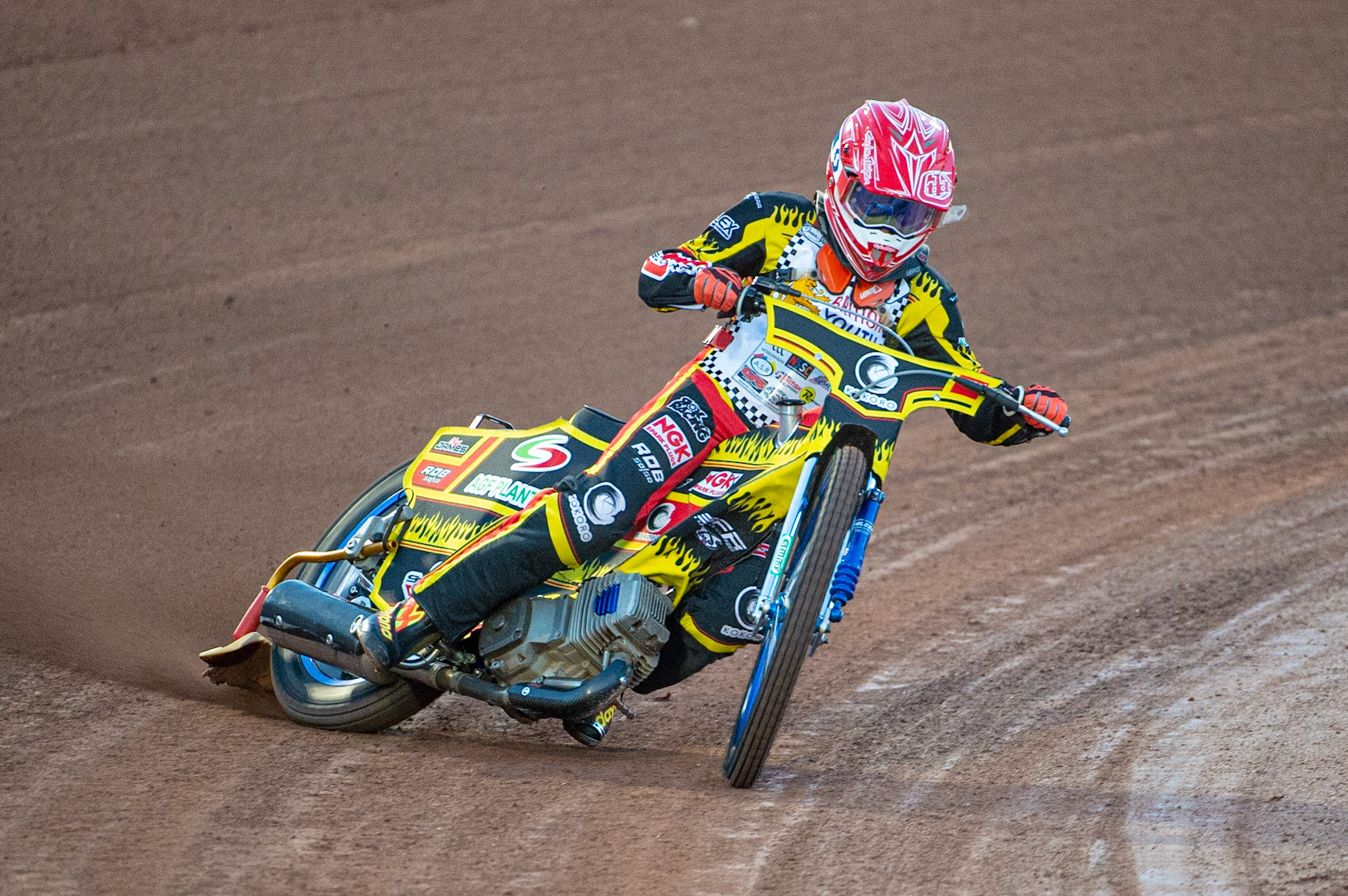 Photo: Ian CharlesMax James in action  (250cc Class)British Youth Speedway Championship (Round 5), National Speedway Stadium, Manchester Saturday  10  October  2020