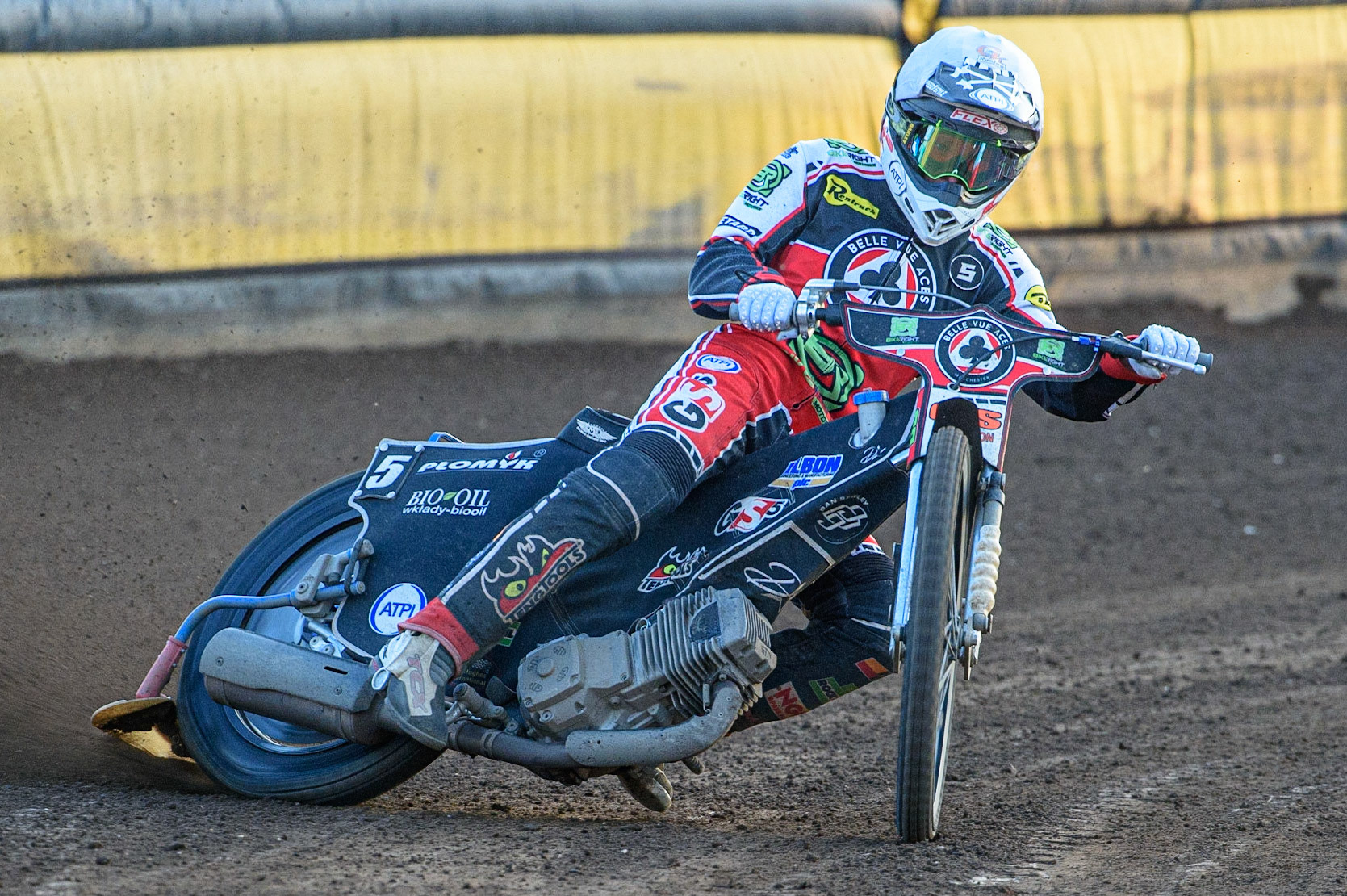 PETERBOROUGH, UK. JULY 19TH  Dan Bewley  in action  during the SGB Premiership match between Peterborough and Belle Vue Aces at East of England Showground, Peterborough on Monday 19th July 2021. (Credit: Ian Charles | MI News)