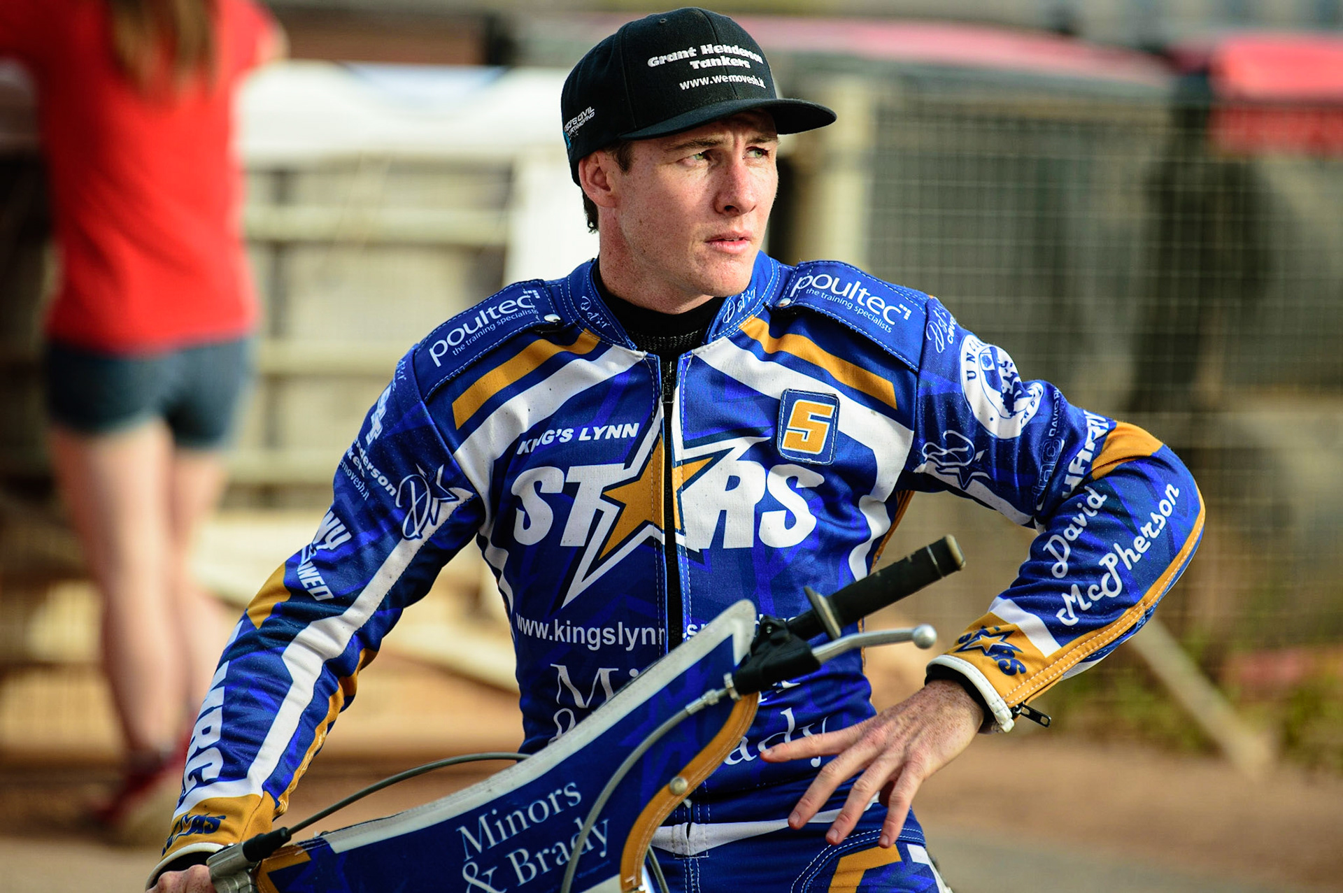 MANCHESTER UK  Josh Pickering  - King’s Lynn Minors &amp; Brady Stars  during the SGB Premiership match between Belle Vue Aces and King's Lynn Stars at the National Speedway Stadium, Manchester on Monday 11th July 2022. (Credit: Ian Charles | MI News)