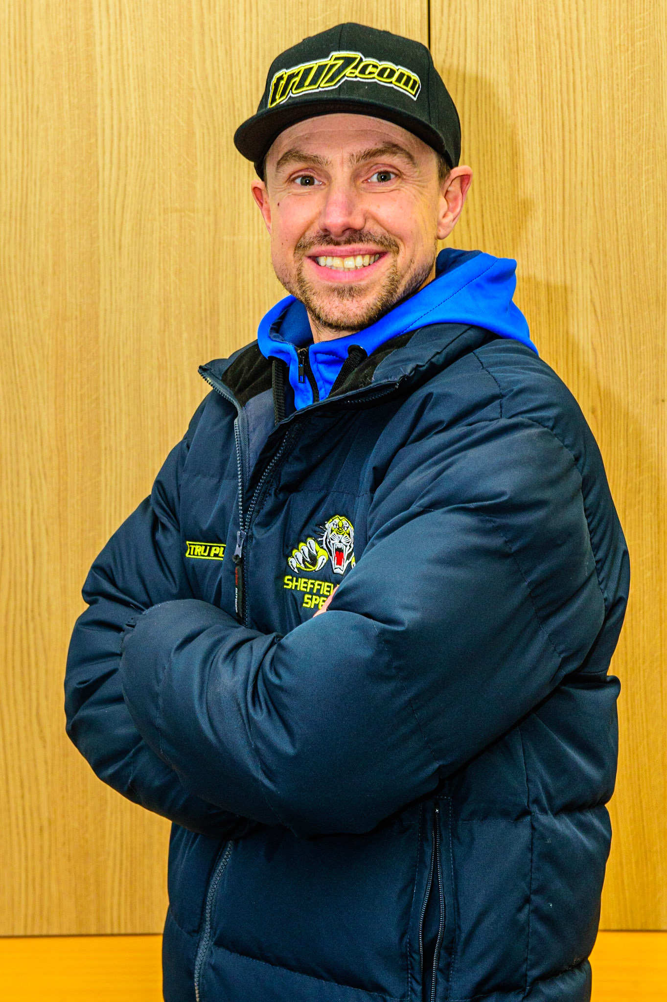 \stm - Team Manager of Sheffield ‘TruPlant’ Tigers  during the SGB Premiership match between Belle Vue Aces and Sheffield Tigers at the National Speedway Stadium, Manchester on Monday 27th March 2023. (Photo: Ian Charles | MI News)