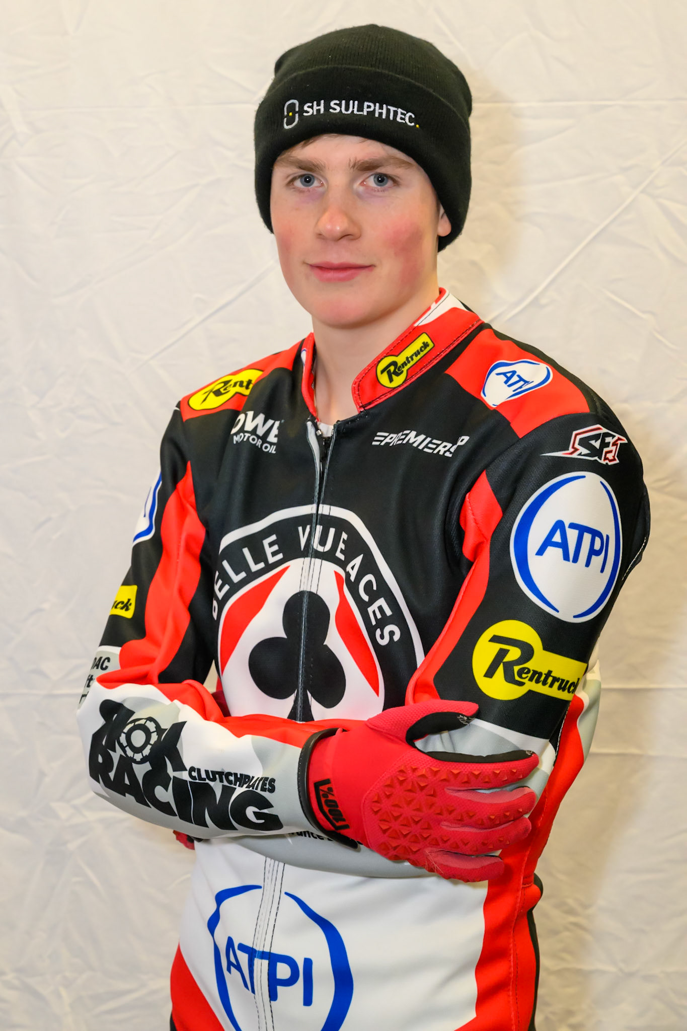 Norick Blodorn of Belle Vue Aces during the Knockout Cup, Northern Section match between Belle Vue Aces and Sheffield Tigers at the National Speedway Stadium, Manchester on Monday 30th March 2026. (Photo: Ian Charles | MI News)