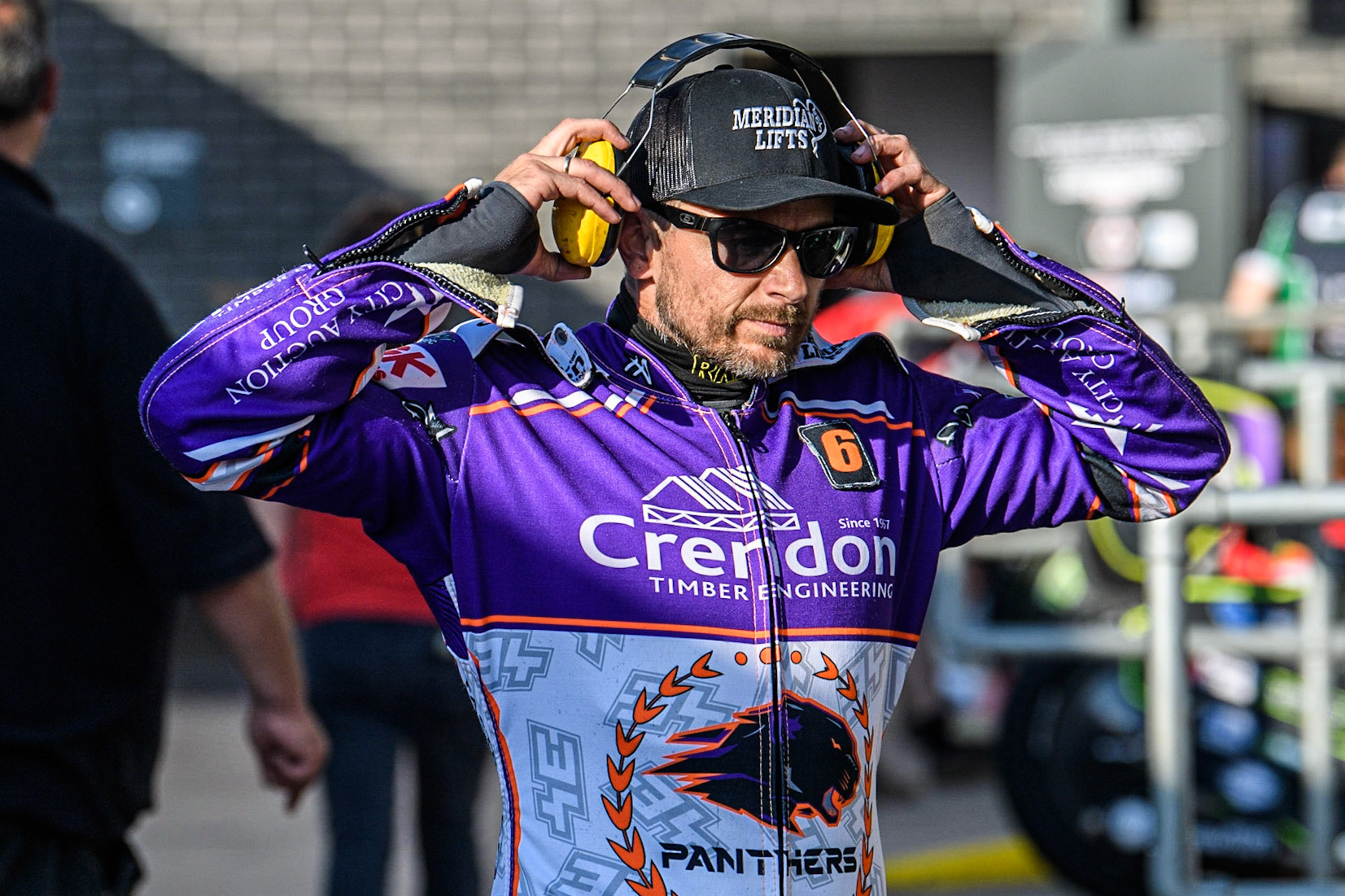 Hans Andersen - Peterborough Crendon Panthers during the Sports Insure Premiership match between Belle Vue Aces and Peterborough at the National Speedway Stadium, Manchester on Monday 19th June 2023. (Photo: Ian Charles | MI News)