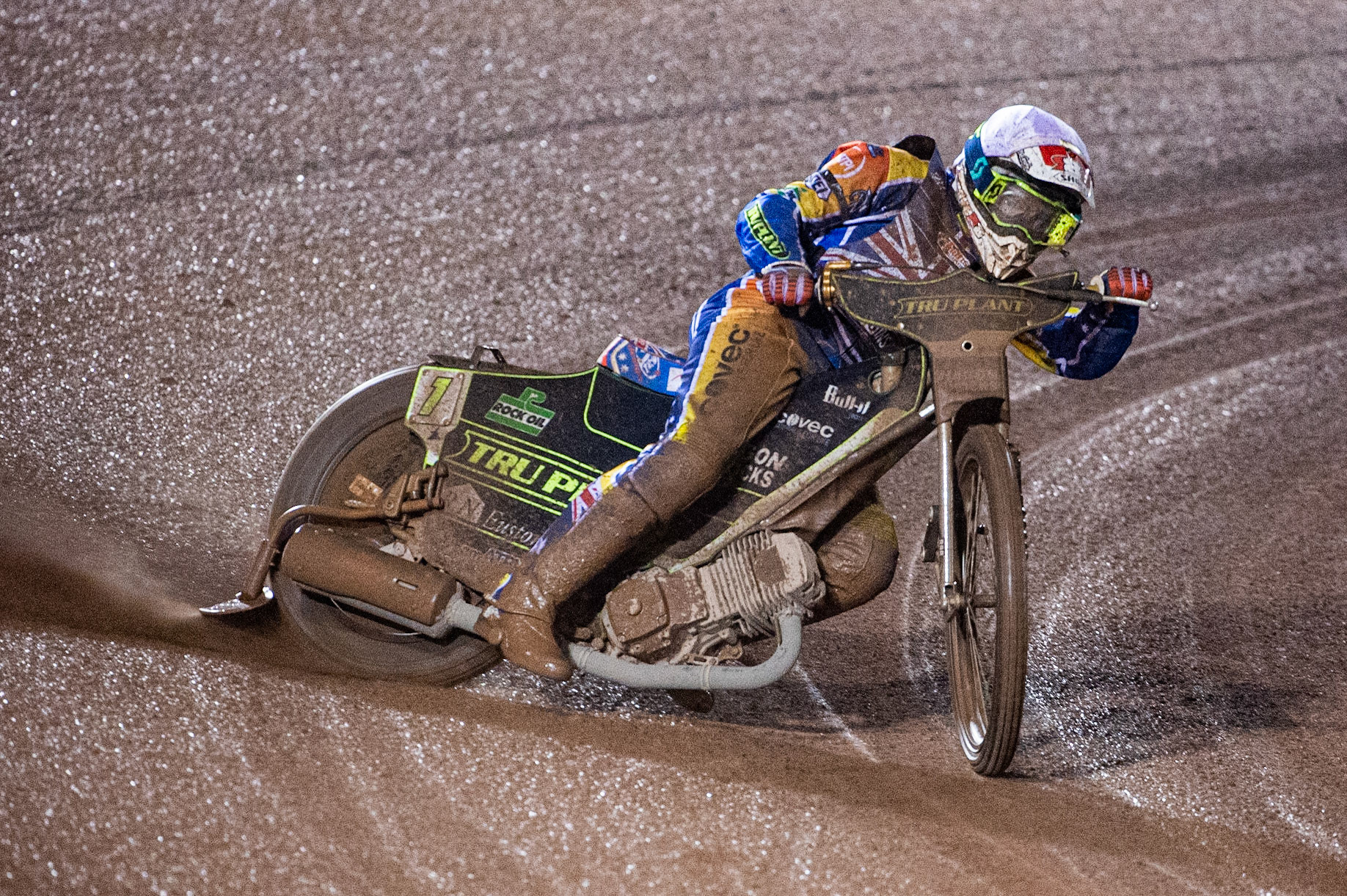 Photo: Ian CharlesJason Crump   in action  Sports Insure British Speedway Championship Final, National Speedway Stadium, Manchester Monday  28  September  2020