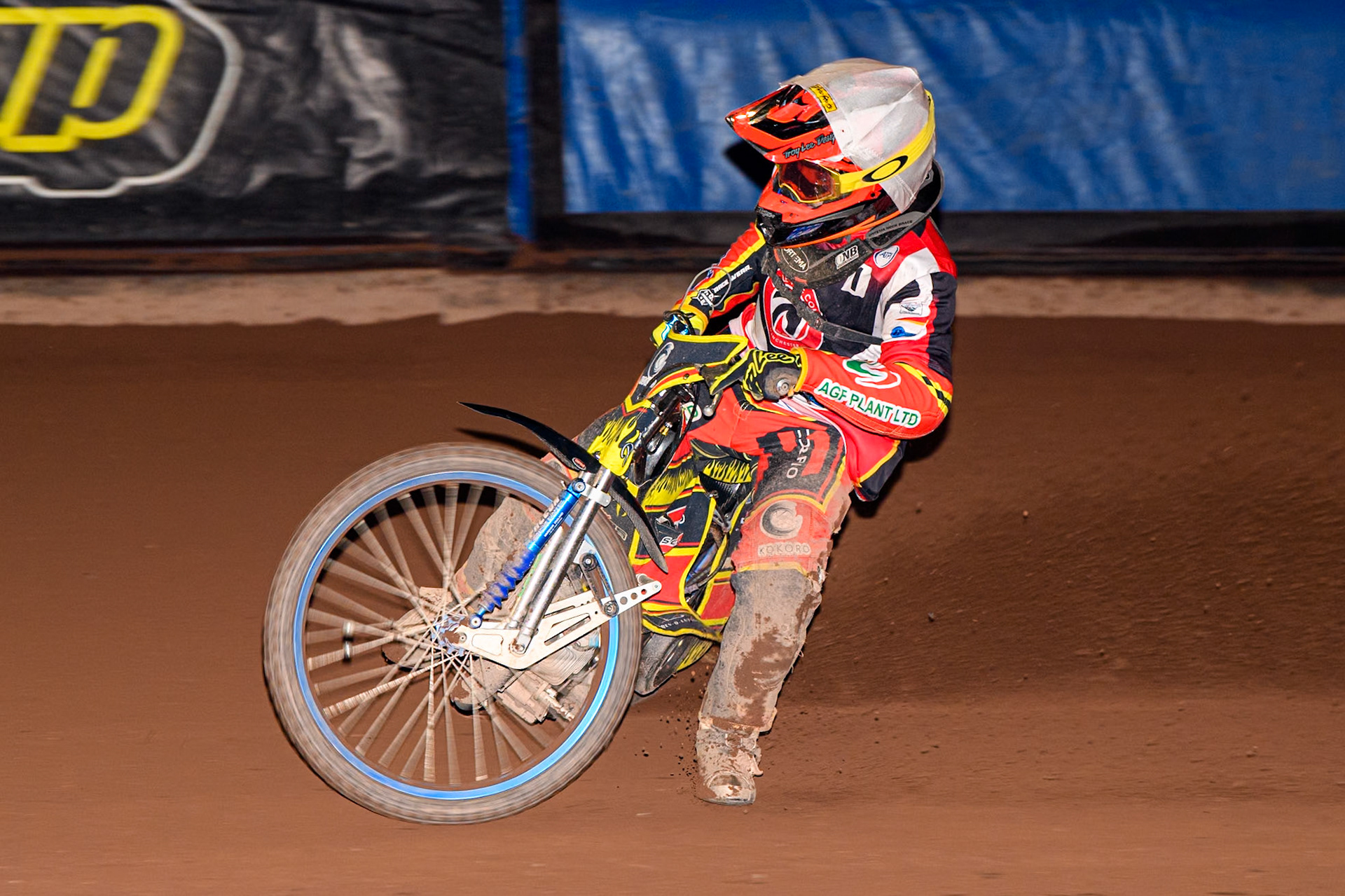 Belle Vue Colts' Guest Rider Max James  in action during the WSRA National Development League match between Sheffield Tiger Cubs and Belle Vue Colts at Owlerton Stadium, Sheffield on Thursday 12th September 2024. (Photo: Ian Charles | MI News)