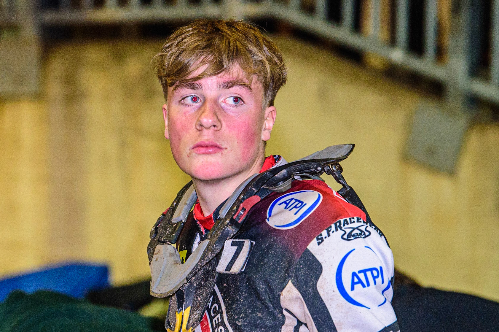 Norick Blodorn  during the SGB Premiership match between Sheffield Tigers and Belle Vue Aces at Owlerton Stadium, Sheffield on Thursday 22nd September 2022. (Credit: Ian Charles | MI News)