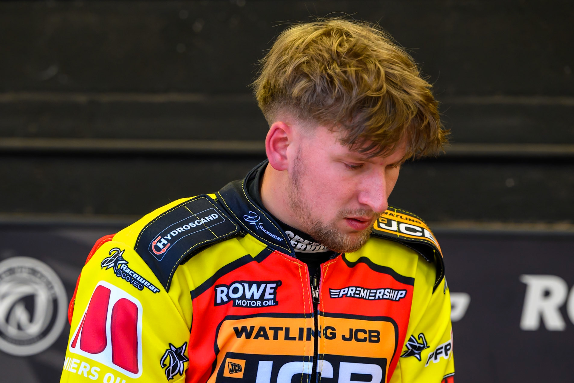 Joe Thompson of Leicester Lions during the Rowe Motor Oil Premiership match between Belle Vue Aces and Leicester Lions at the National Speedway Stadium, Manchester on Monday 15th June 2026. (Photo: Ian Charles | MI News)