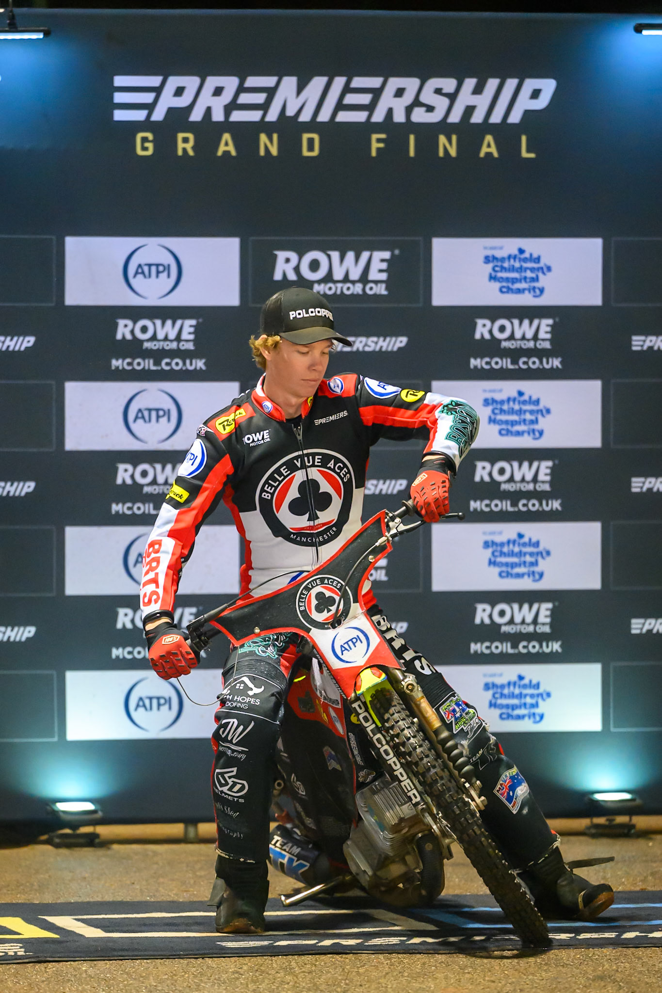 Tate Zischke of Belle Vue Aces during the Rowe Motor Oil Premiership Grand Final 2nd Leg between Belle Vue Aces and Sheffield Tigers at the National Speedway Stadium, Manchester on Friday 16th October 2026. (Photo: Ian Charles | MI News)