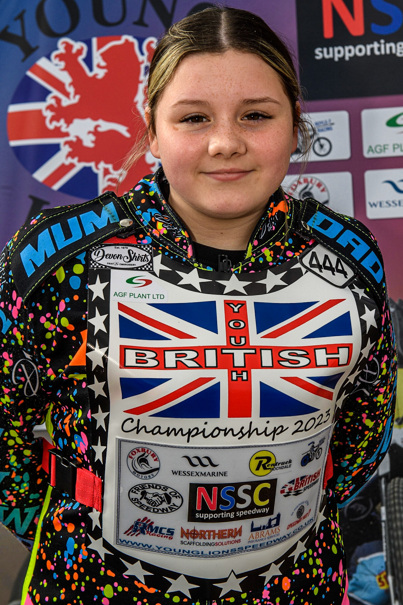 Tia May Brant during the British Youth Championships at the National Speedway Stadium, Manchester on Friday 12th May 2023. (Photo: Ian Charles | MI News)