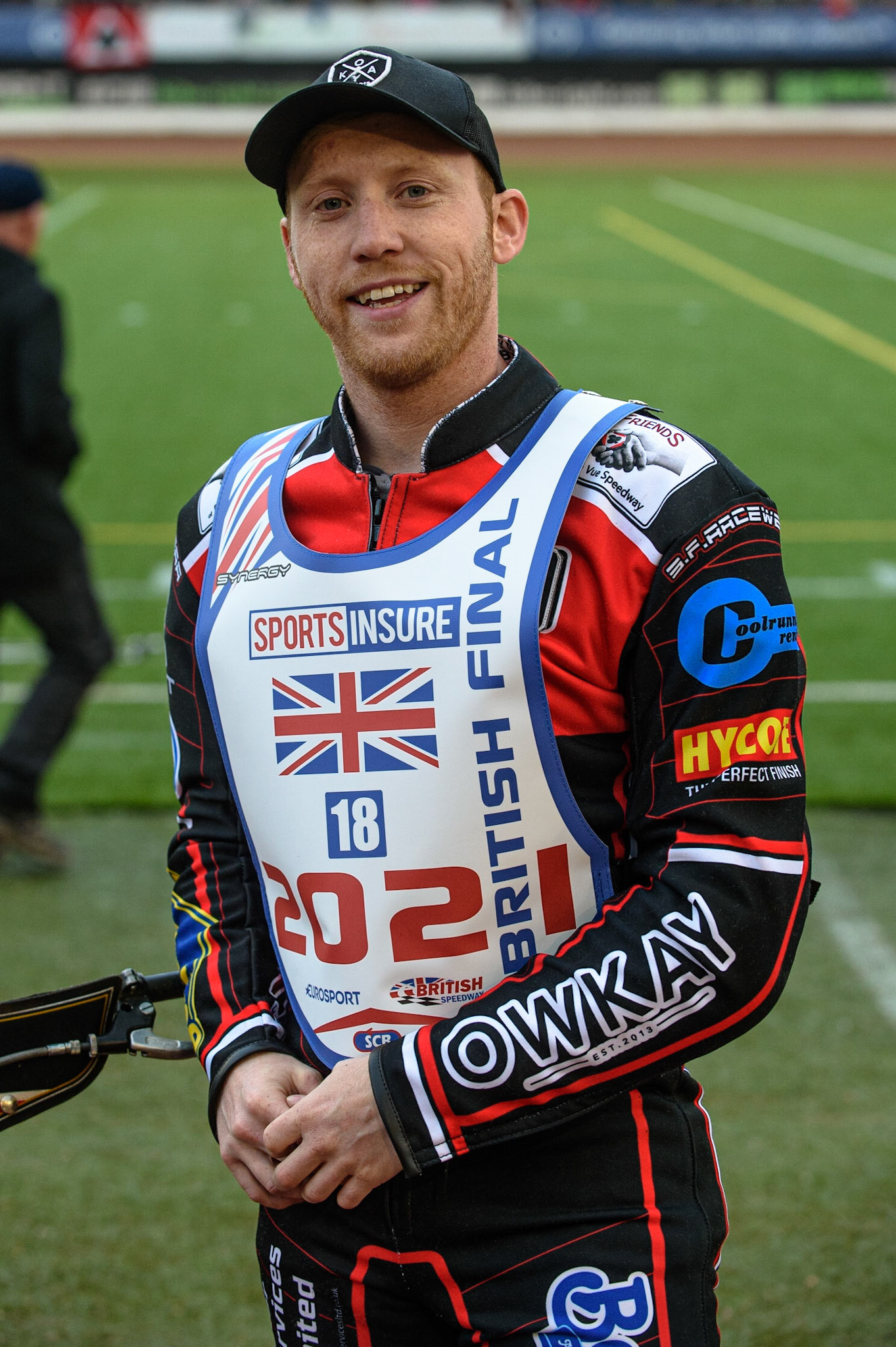 MANCHESTER, UK. AUGUST 16TH   Meeting Reserve Paul Bowen during the Sports Insure British Speedway Finals at the National Speedway Stadium, Manchester on Monday 16th August 2021. (Credit: Ian Charles | MI News)
