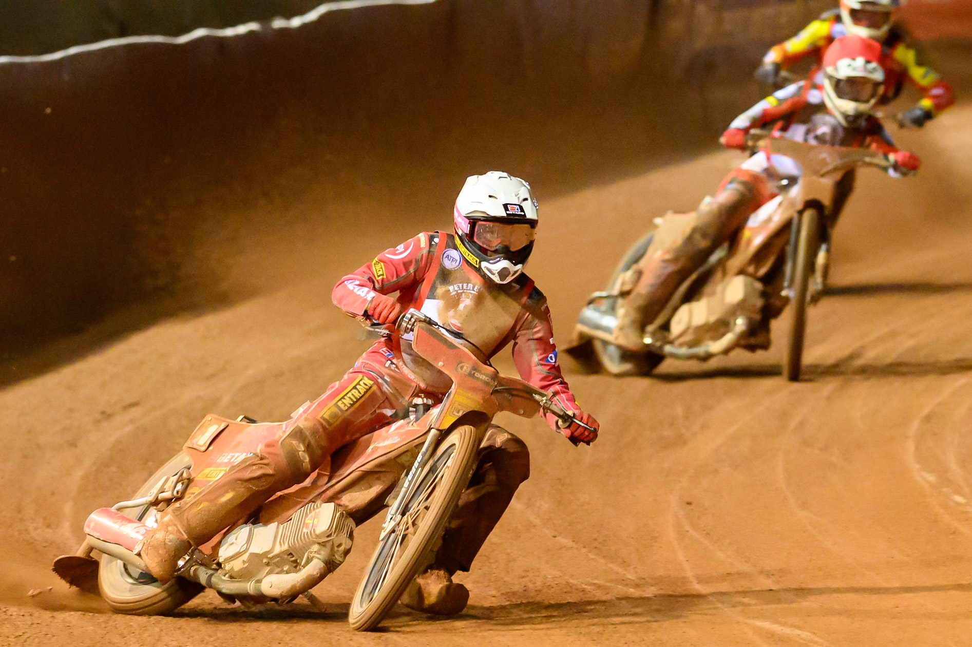 Max Fricke  in action during the Peter Craven Memorial Trophy at the National Speedway Stadium, Manchester, on Monday 16th March 2026. (Photo: Ian Charles | MI News)