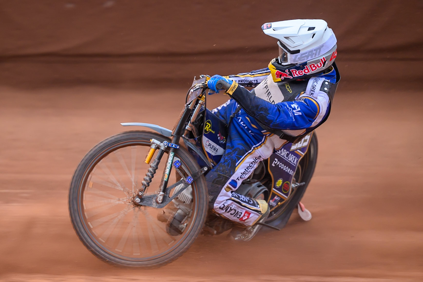 Robert Lambert (505) of Great Britain in action during the ATPI  FIM Speedway GP of Manchester at the National Speedway Stadium, Manchester on Saturday 6th June 2026. (Photo: Ian Charles | MI News)