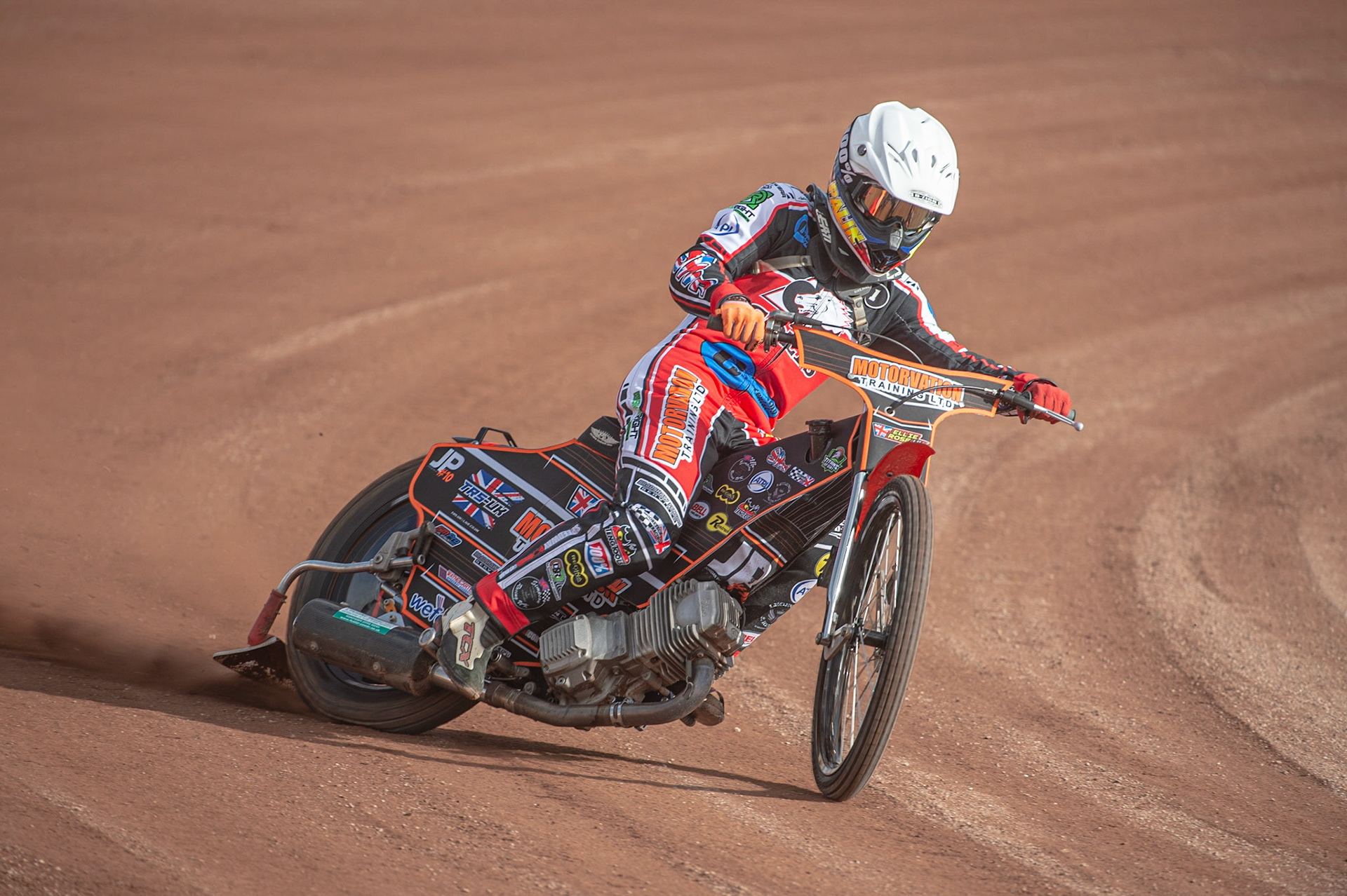 MANCHESTER, ENGLAND  - March 12  Jordan Palin of Belle Vue Colts in action   during The Belle Vue Speedway Media Day, at The National Speedway Stadium, Manchester, on Thursday 12 March 2020. (Credit: Ian Charles | MI News)