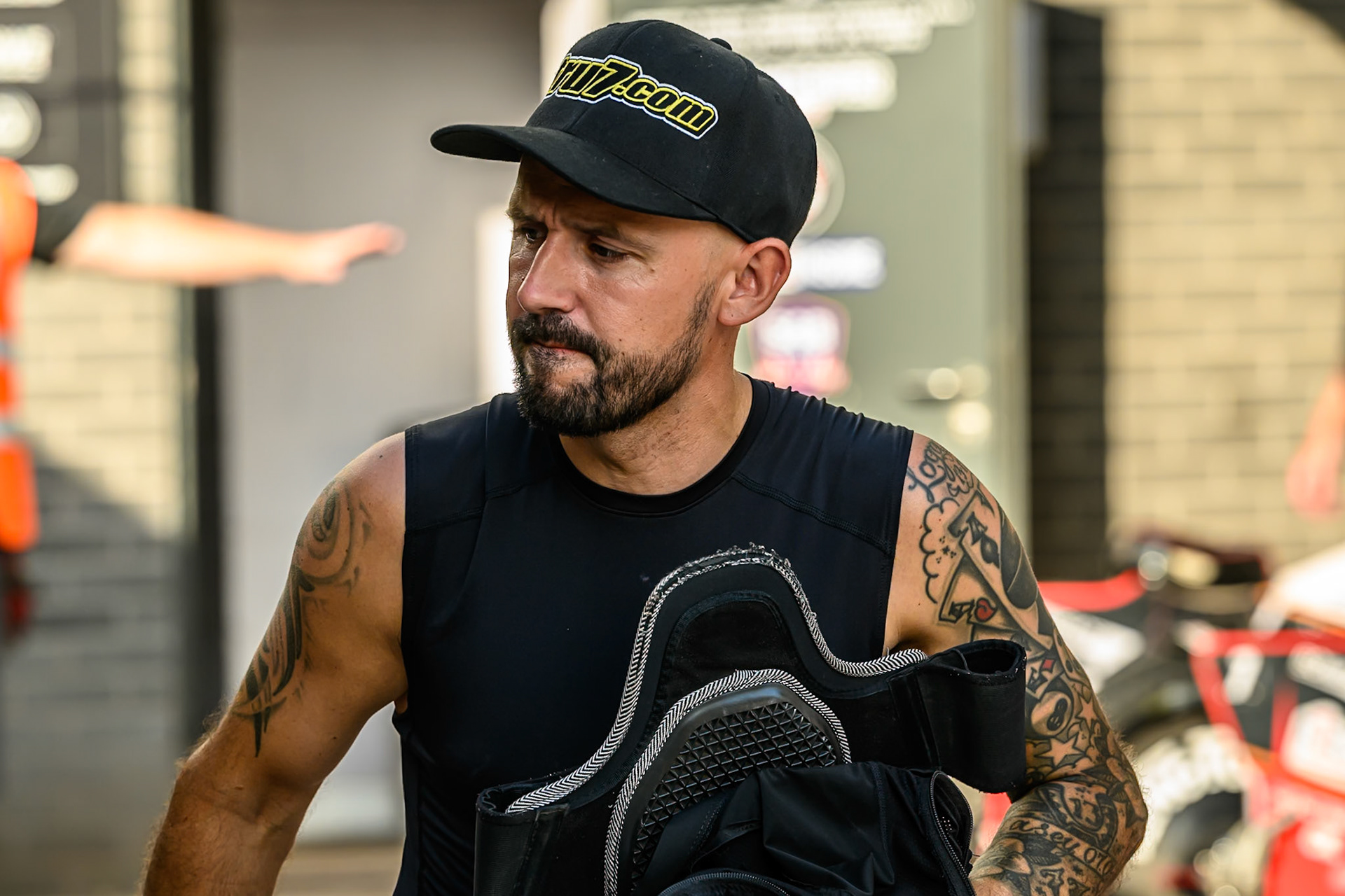 Ipswich Witches' Danny King during the Rowe Motor Oil Premiership match between Belle Vue Aces and Ipswich Witches at the National Speedway Stadium, Manchester on Monday 30th June 2025. (Photo: Ian Charles | MI News)