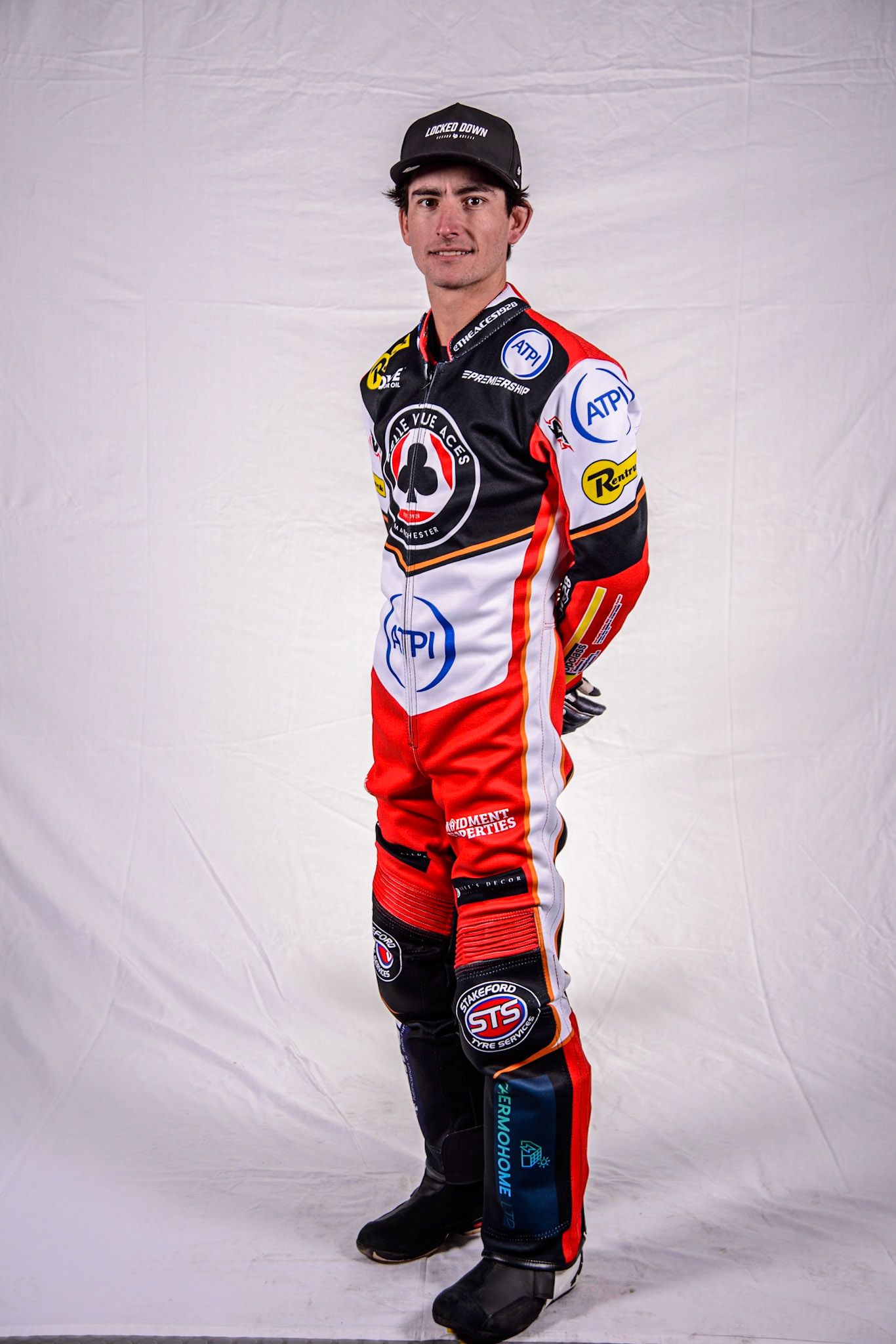 Zack Cook - Belle Vue Aces during the Belle Vue Aces Media Day at the National Speedway Stadium, Manchester on Wednesday 12th March 2025. (Photo: Ian Charles | MI News)