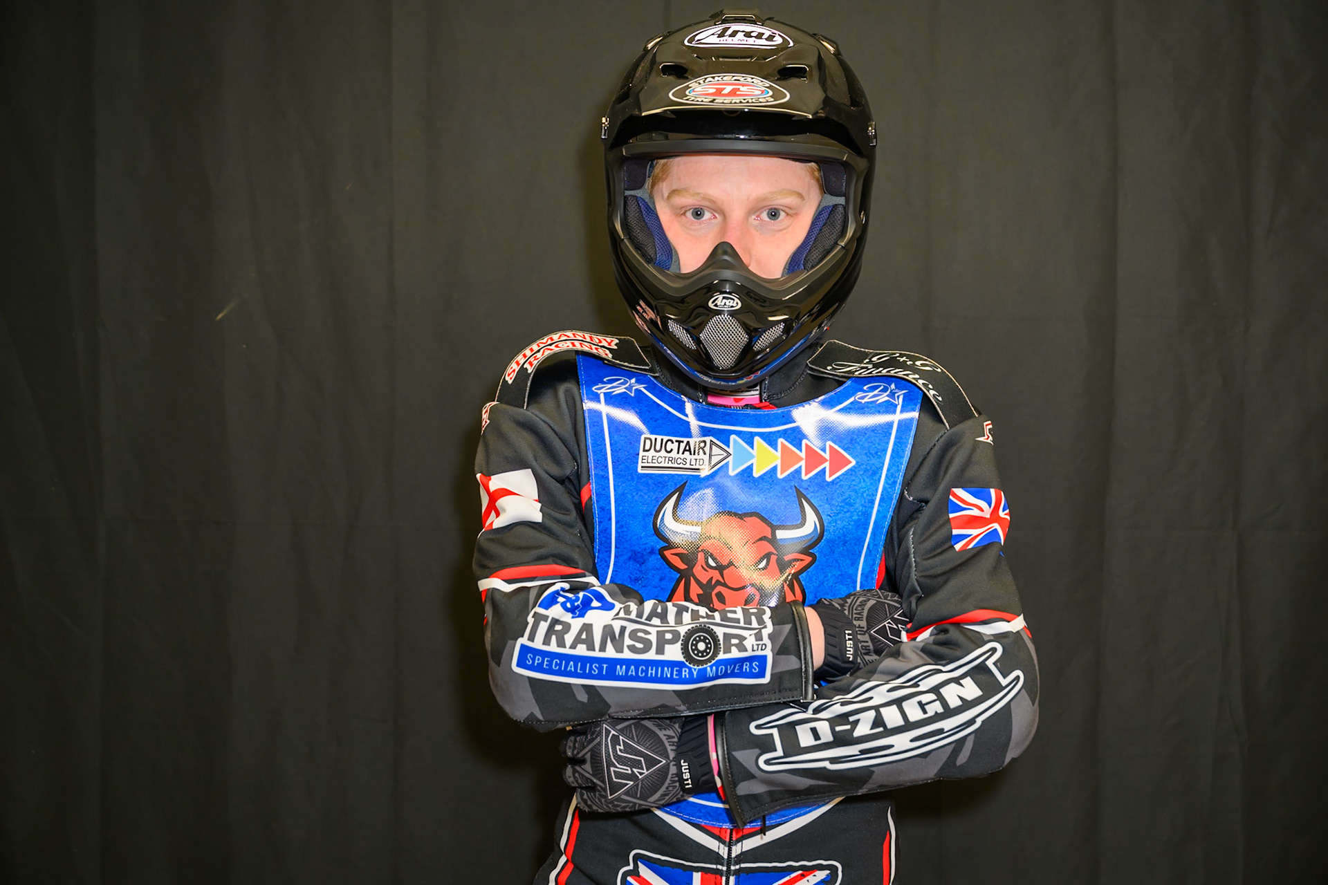 Jack Shimelt during Buxton Bulls Press and Practice at Hi-Edge Speedway, Buxton on Monday 30th March 2026. (Photo: Ian Charles | MI News)