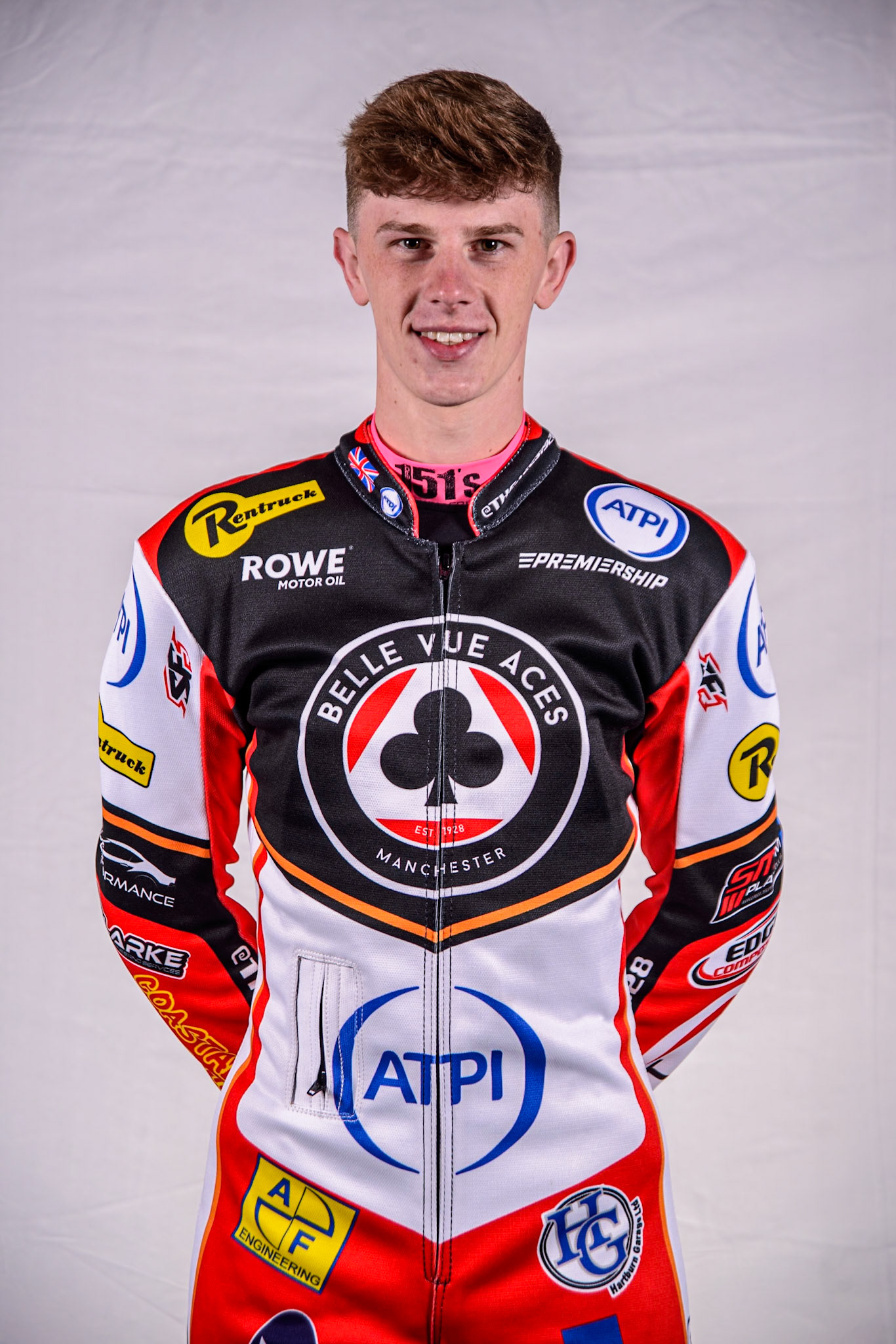 Jake Mulford - Belle Vue Aces during the Belle Vue Aces Media Day at the National Speedway Stadium, Manchester on Wednesday 12th March 2025. (Photo: Ian Charles | MI News)