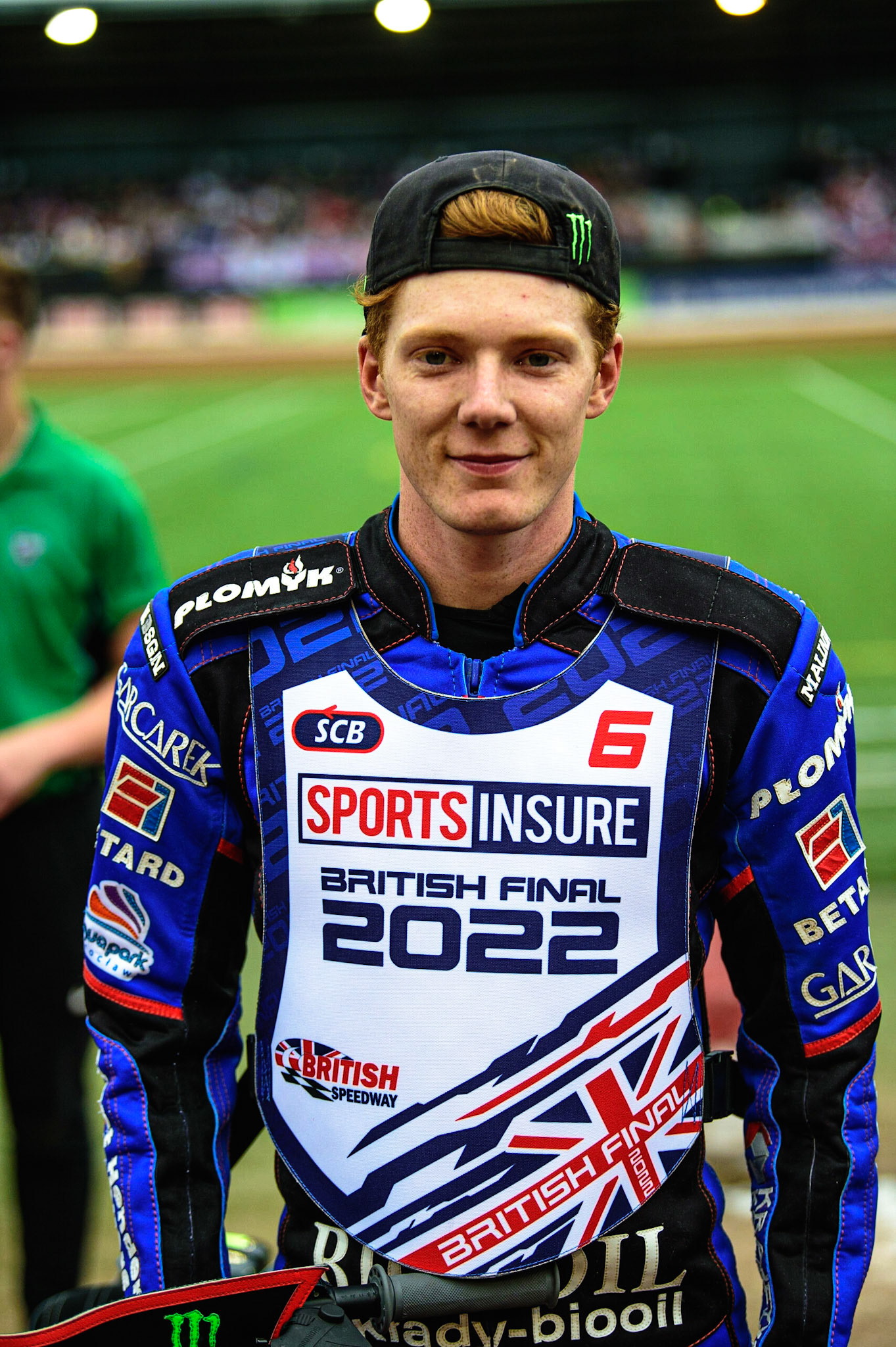 Dan Bewley  during the Sports Insure British Speedway Championship Final at the National Speedway Stadium, Bellevue, Manchester, England on Monday 1st August 2022. (Photo by: Ian Charles | MI News)