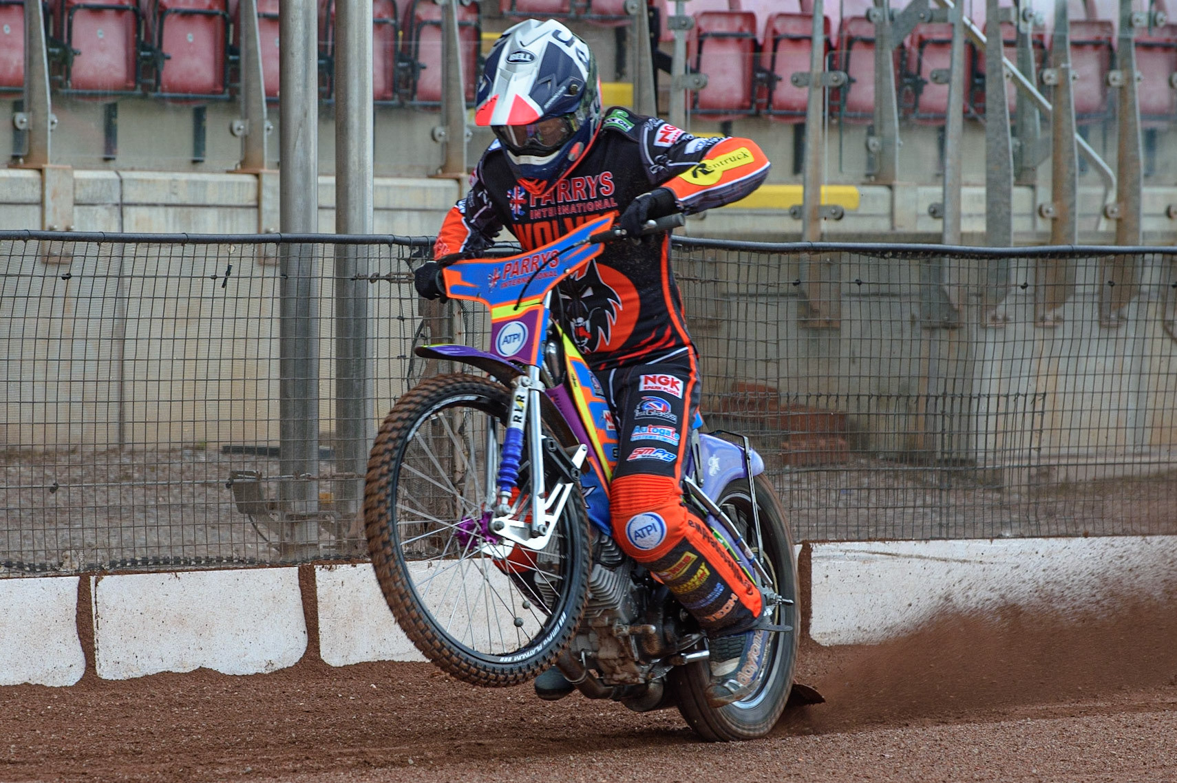 Photo: Ian CharlesRory Schlein In ActionDiscovery Networks Eurosport Speedway Season Launch, National Speedway Stadium, Manchester Wednesday  12  May  2021