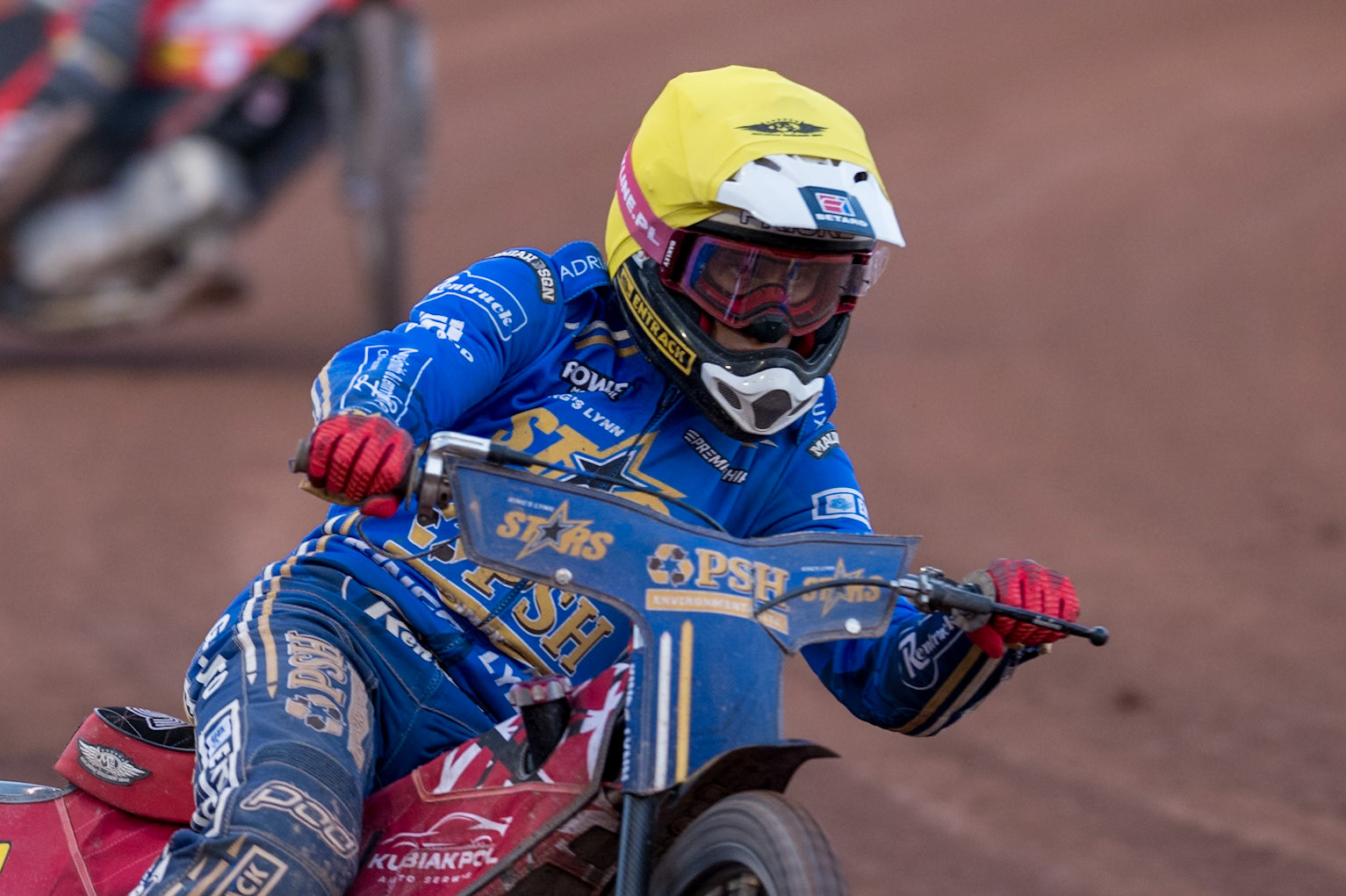 Max Fricke of Kings Lynn Stars during the Rowe Motor Oil Premiership match between Belle Vue Aces and King's Lynn Stars at the National Speedway Stadium, Manchester on Monday 10th August 2026. (Photo: Ian Charles | MI News)