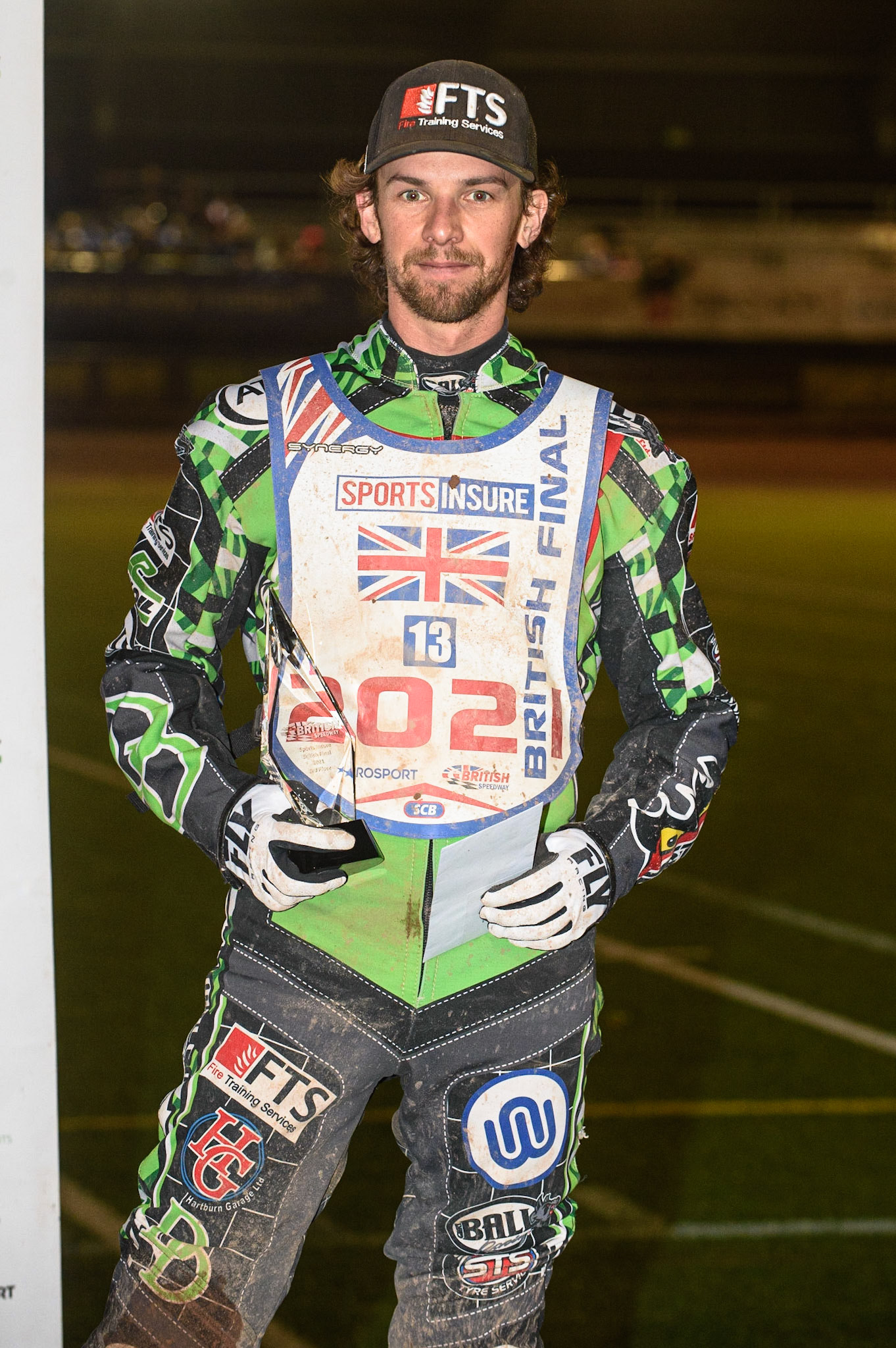 MANCHESTER, UK. AUGUST 16TH   Charles Wright  - third place during the Sports Insure British Speedway Finals at the National Speedway Stadium, Manchester on Monday 16th August 2021. (Credit: Ian Charles | MI News)
