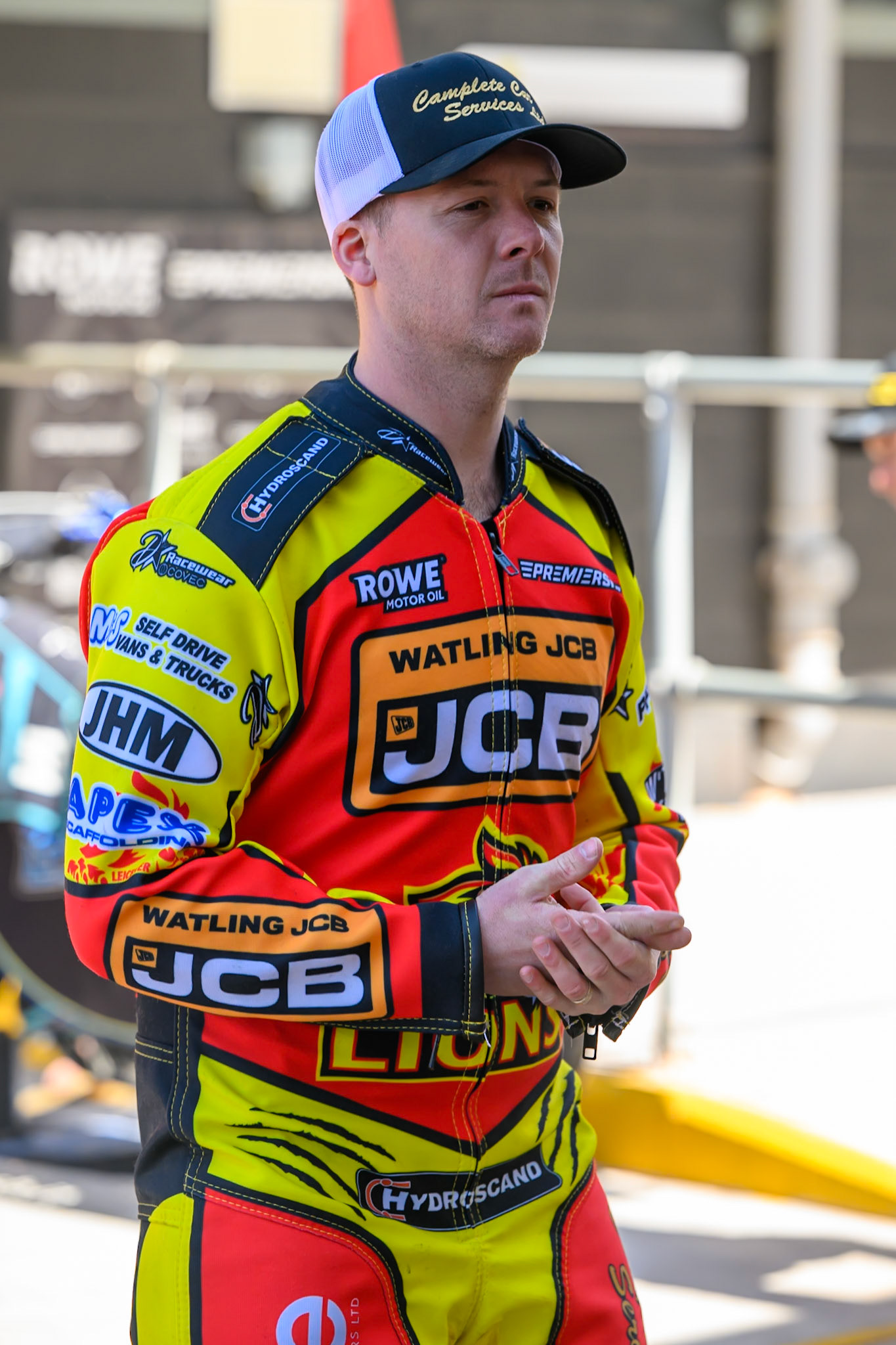 Kyle Howarth of Leicester Lions during the Knockout Cup Northern Section match between Belle Vue Aces and Leicester Lions at the National Speedway Stadium, Manchester on Monday 6th April 2026. (Photo: Ian Charles | MI News)
