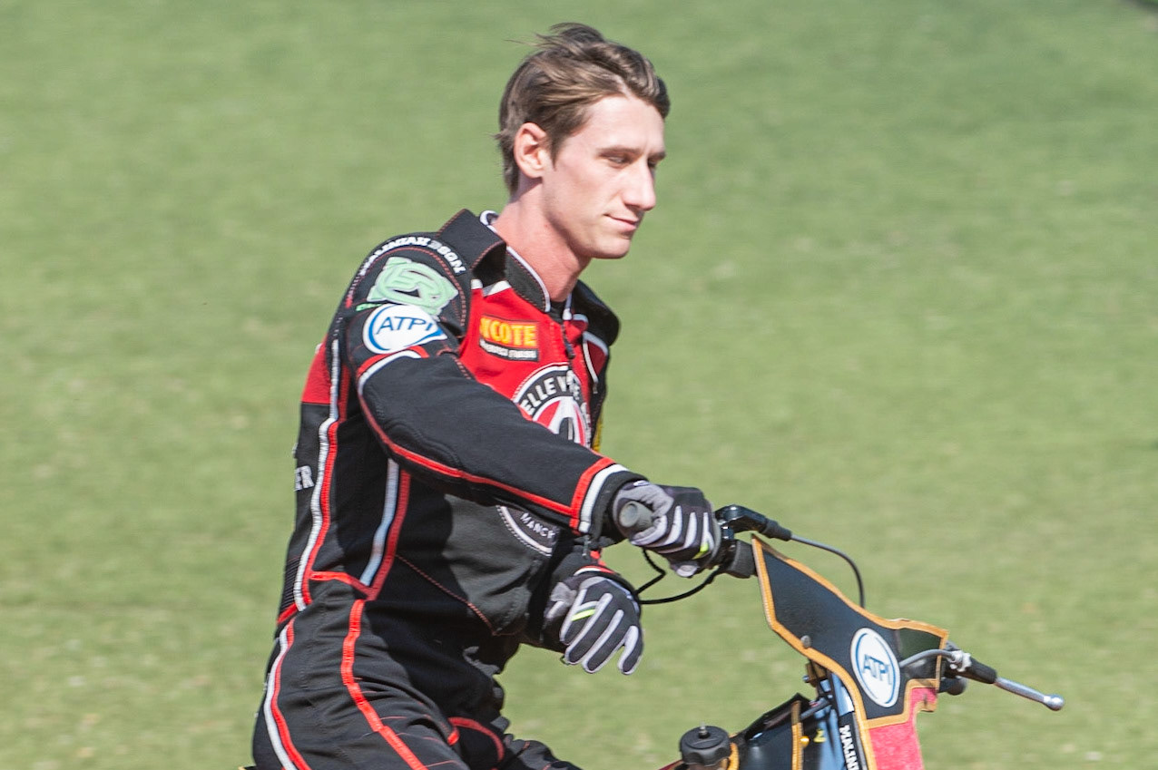 Photo: Ian Charles

Max Fricke 

Belle Vue Aces v Kings Lynn Stars, British Speedway Premiership, Belle Vue National Speedway Stadium, Manchester, Monday 26  August  2019