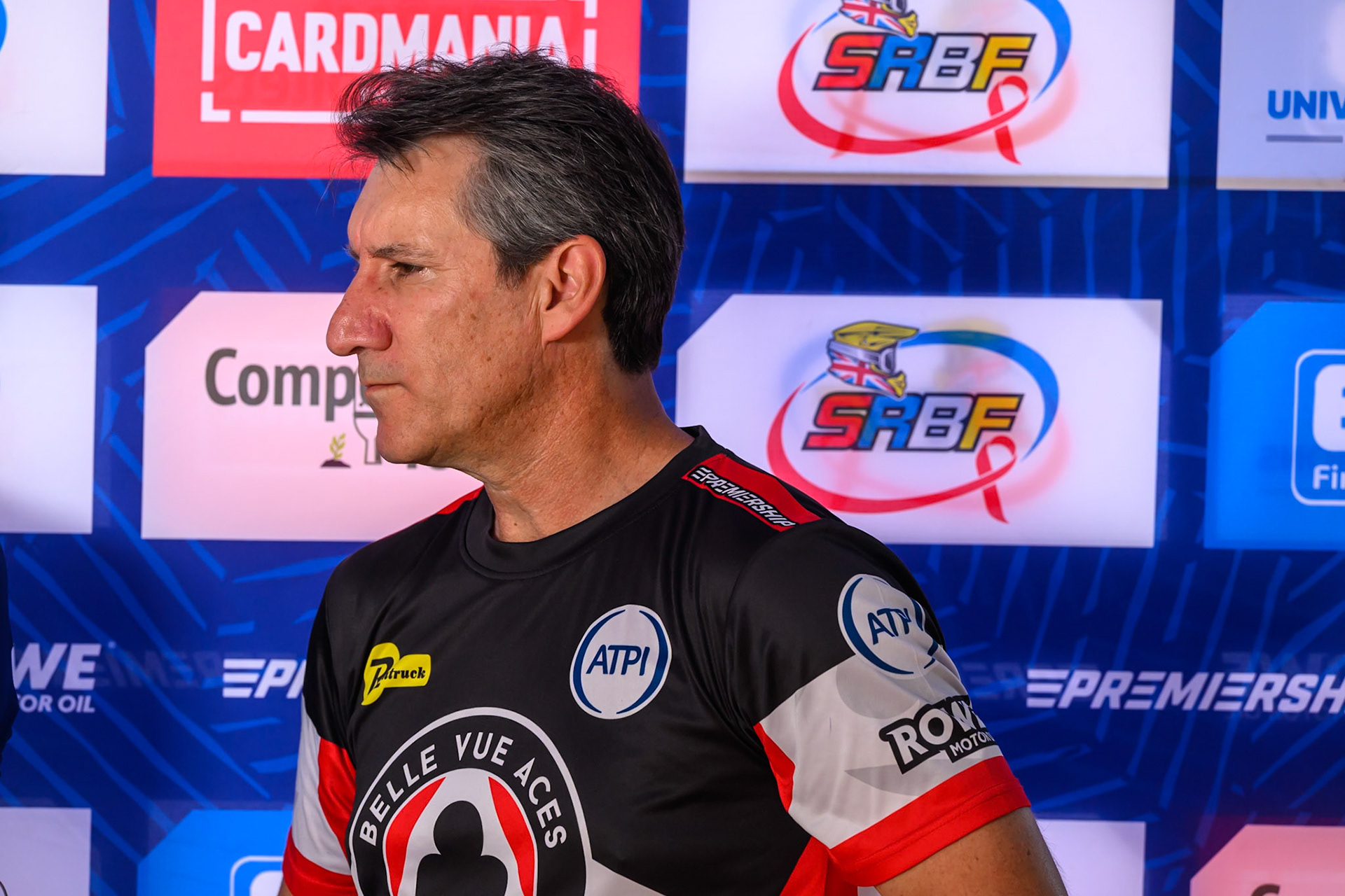 Mark Lemon  Team Manager of Belle Vue Aces during the Rowe Motor Oil Premiership match between Leicester Lions and Belle Vue Aces at the Hydroscan Arena, Leicester on Thursday 23rd July 2026. (Photo: Ian Charles | MI News)