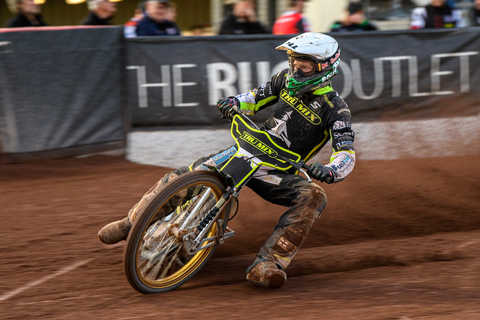 Jason Doyle in action  for Ipswich TruMix Witches during the Sports Insure Premiership match between Belle Vue Aces and Ipswich Witches at the National Speedway Stadium, Manchester on Monday 17th July 2023. (Photo: Ian Charles | MI News)