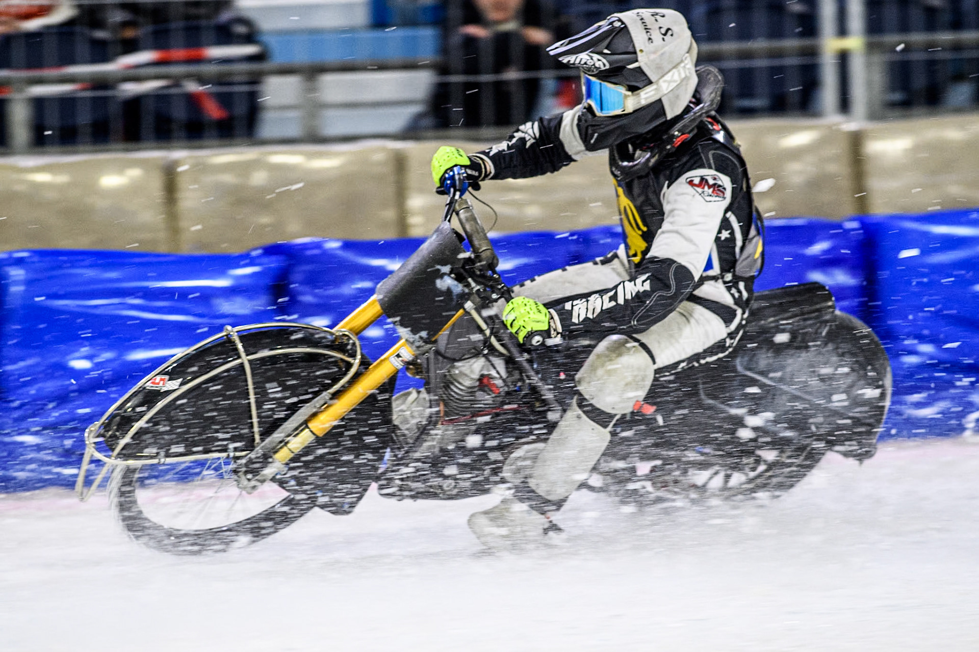 Atte Suolammi of Finland in action during the Roelof Thijs Bokaal at Ice Rink Thialf, Heerenveen, The Netherlands on Friday 5th April 2024. (Photo: Ian Charles | MI News)