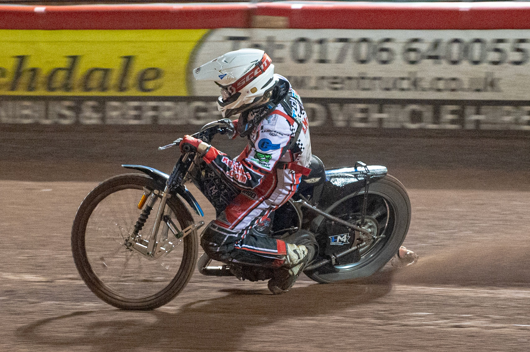Photo: Ian CharlesHarry McGurk in action  in the 500cc A Class Final British Youth Speedway Championship (Round 5), National Speedway Stadium, Manchester Saturday  10  October  2020