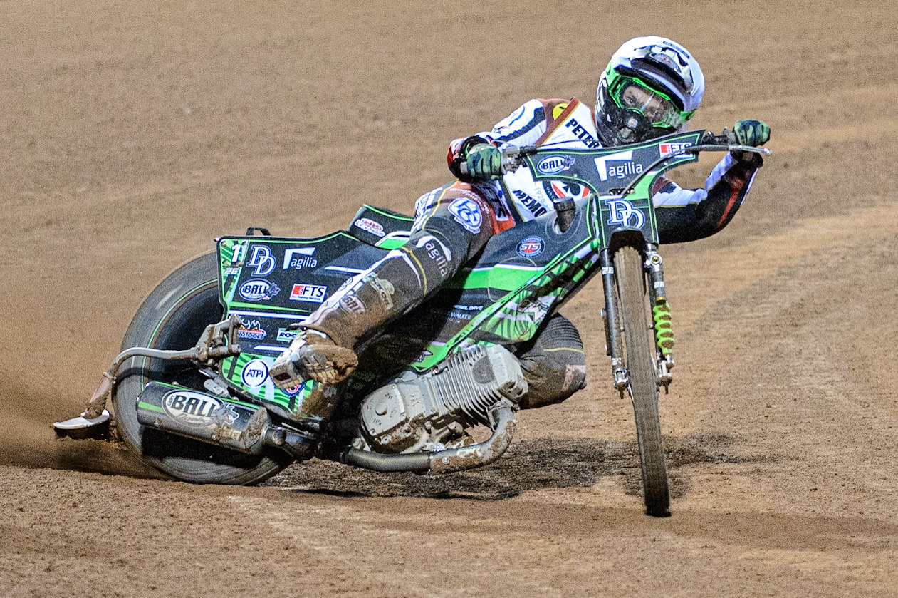 Charles Wright  in action  during the Peter Craven Memorial Trophy  at the National Speedway Stadium, Manchester on Monday 3rd April 2023. (Photo: Ian Charles | MI News)