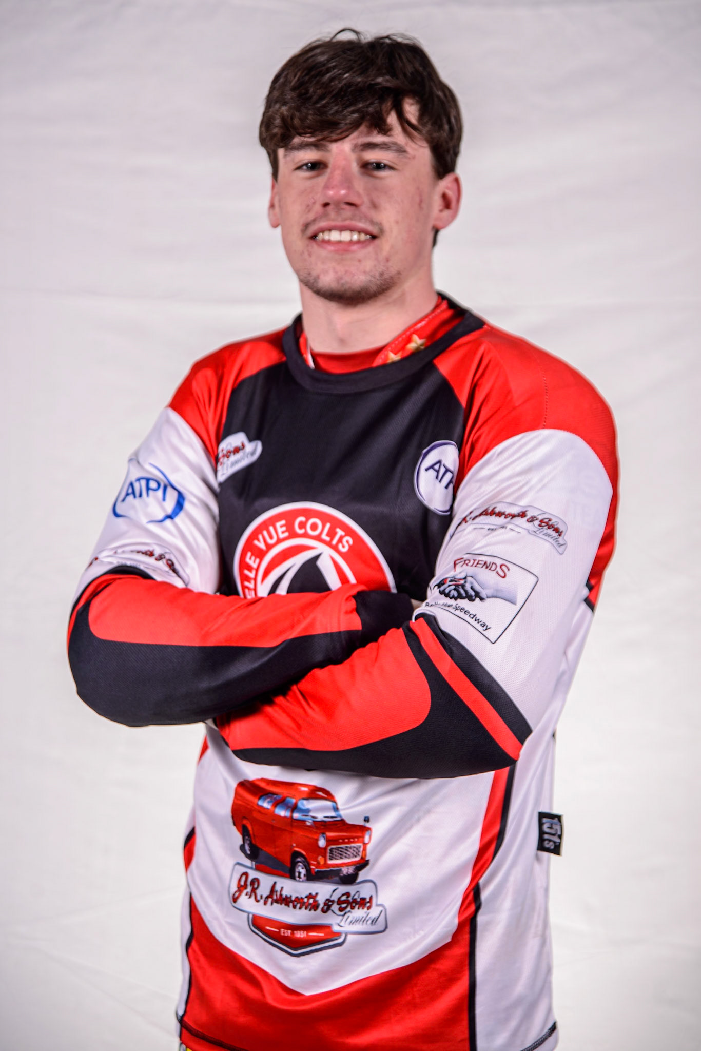 Billy Budd - Belle Vue Colts during the Belle Vue Aces Media Day at the National Speedway Stadium, Manchester on Wednesday 12th March 2025. (Photo: Ian Charles | MI News)