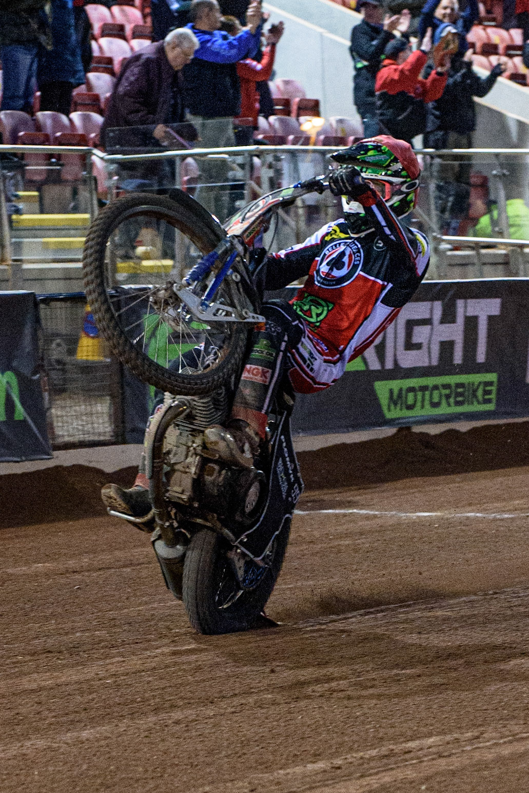 Photo: Ian CharlesBelle Vue Aces v Sheffield Tigers, British Speedway Premier League, National Speedway Stadium, Manchester Monday  17  May  2021