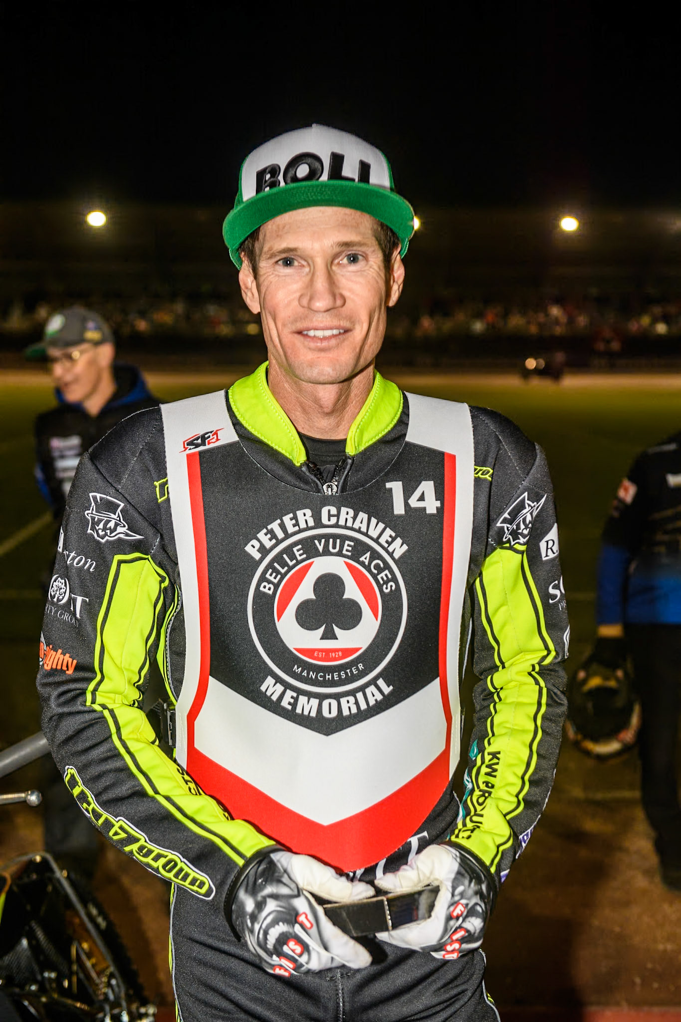 Australia's Jason Doyle during the Peter Craven Memorial Trophy meeting at the National Speedway Stadium, Manchester on Monday 18th March 2024. (Photo: Ian Charles | MI News)