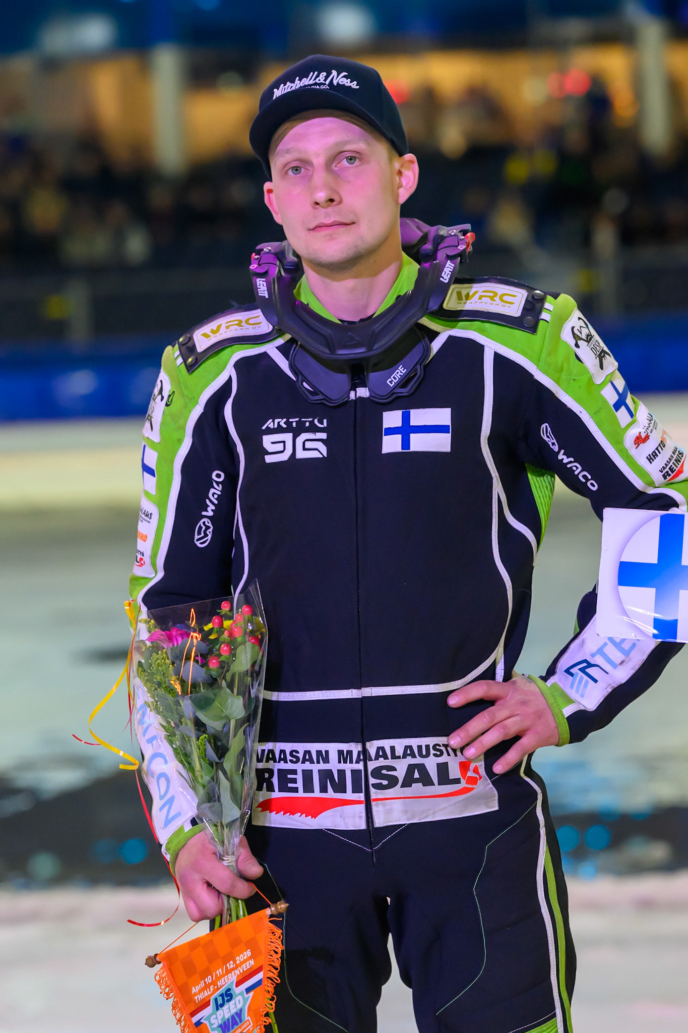 Arttu Lehtinen of Finland during the ROELOF THIJS BOKAAL at Ice Rink Thialf, Heerenveen on Friday 10th April 2026.  (Photo: Ian Charles | MI News)