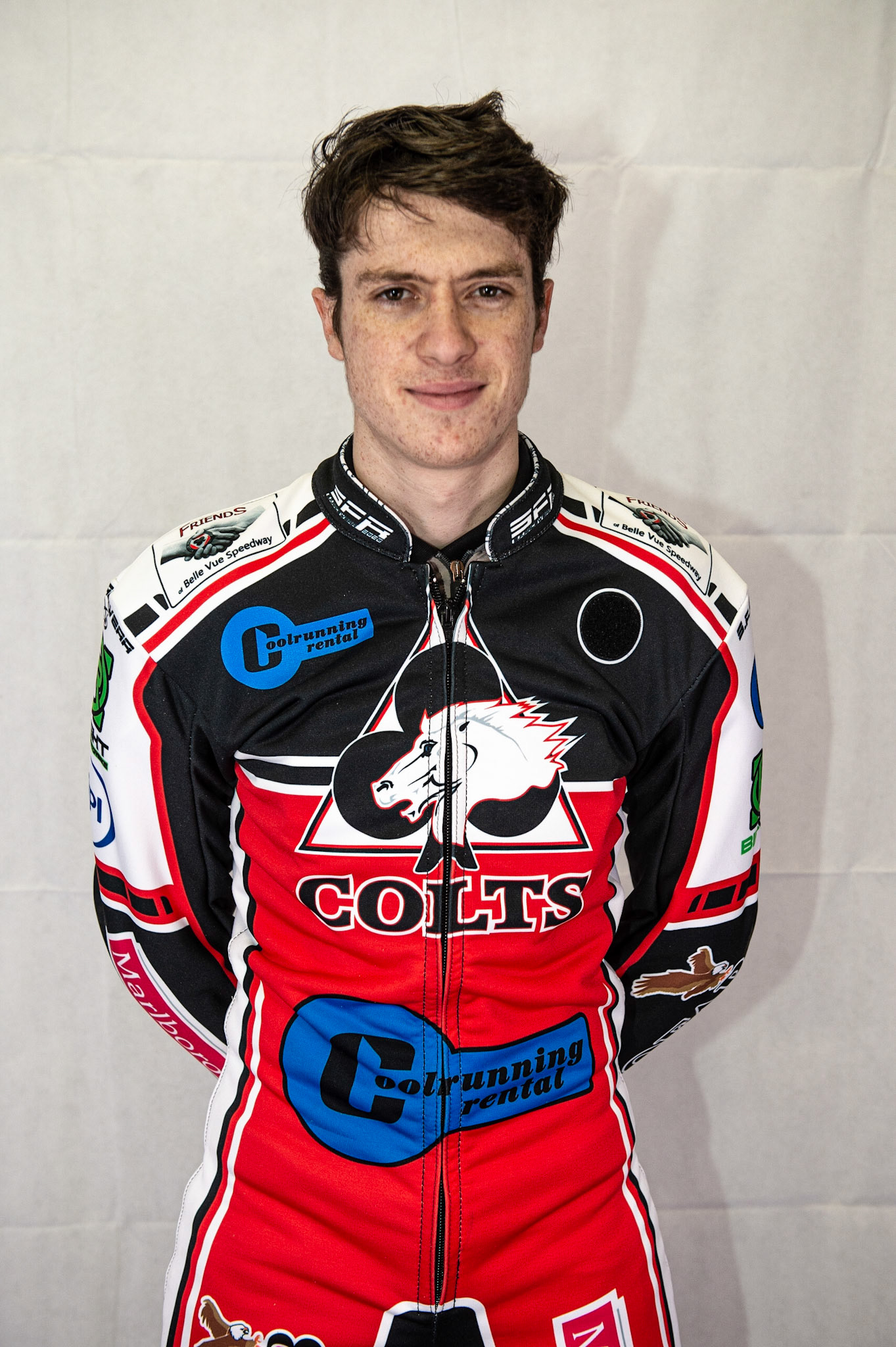 MANCHESTER, ENGLAND  - March 12  Ben Woodhull of Belle Vue Colts  during The Belle Vue Speedway Media Day, at The National Speedway Stadium, Manchester, on Thursday 12 March 2020. (Credit: Ian Charles | MI News)