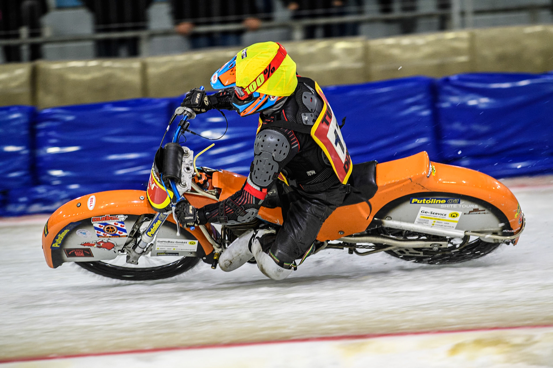 Tim Dixon of Great Britain in action during the Roelof Thijs Bokaal at Ice Rink Thialf, Heerenveen, The Netherlands on Friday 5th April 2024. (Photo: Ian Charles | MI News)
