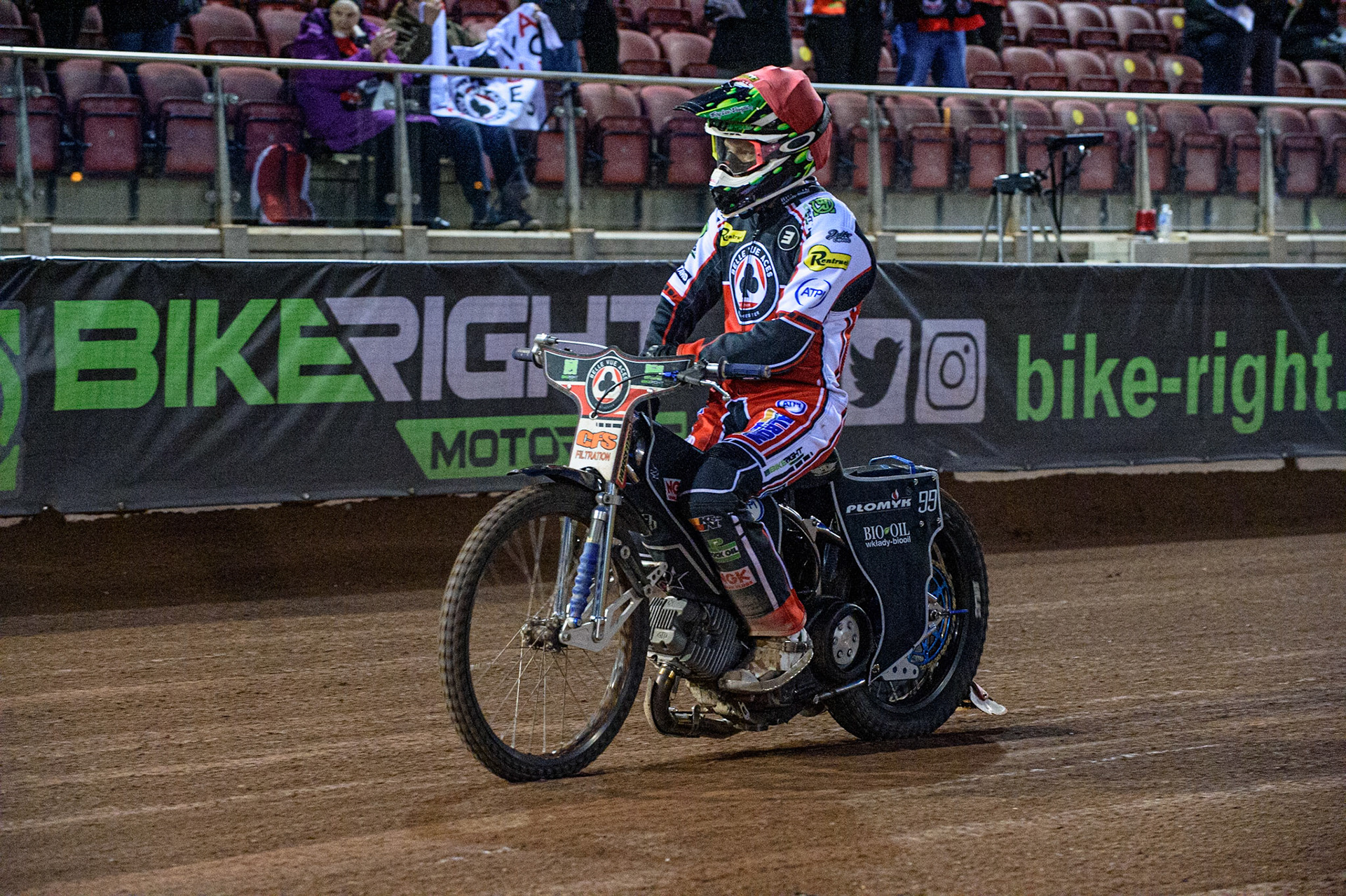 Photo: Ian CharlesBelle Vue Aces v Sheffield Tigers, British Speedway Premier League, National Speedway Stadium, Manchester Monday  17  May  2021