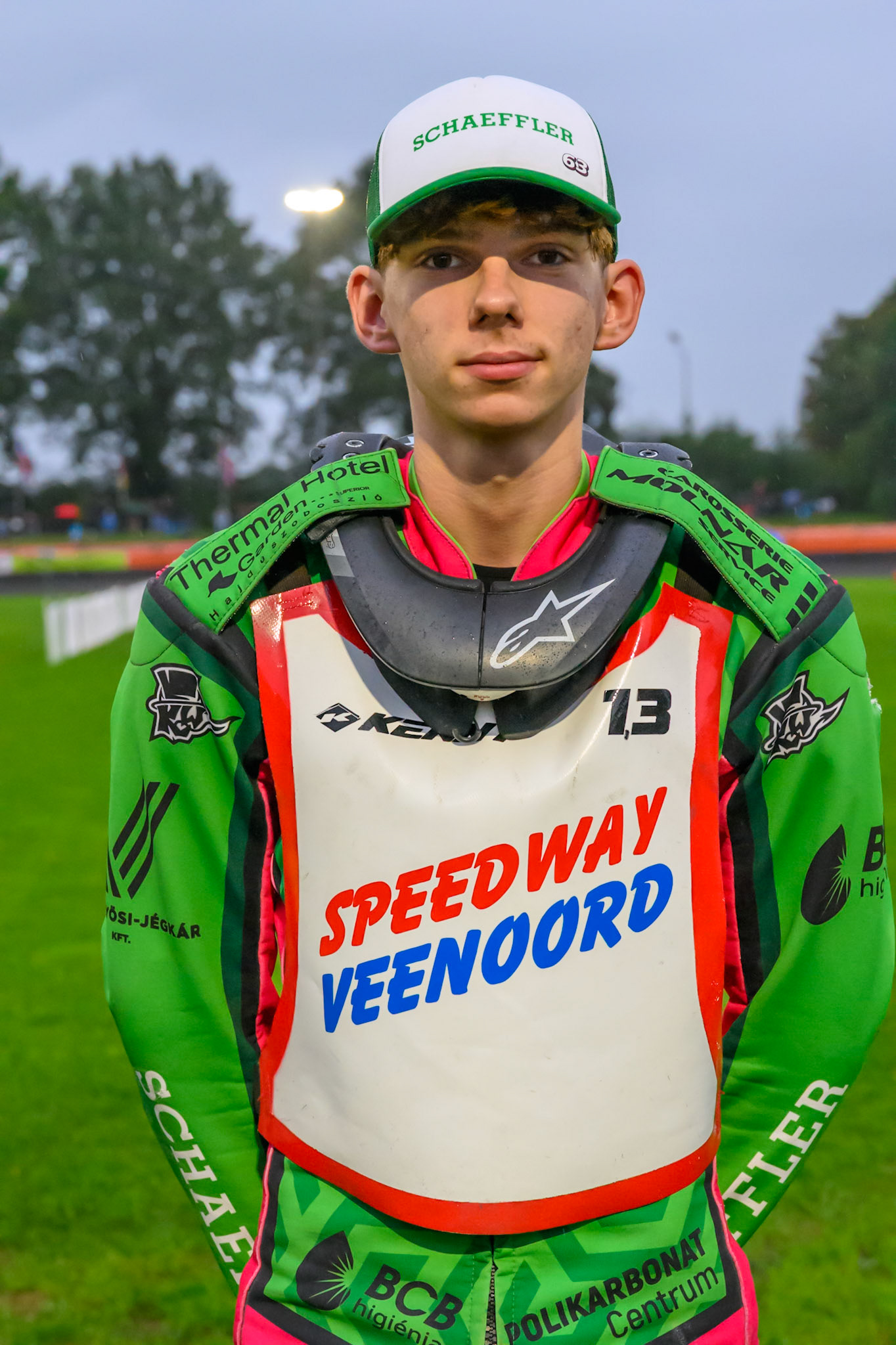 Zoltan Lovas of Hungary during the Gouden KENNY Helm at Speedway Veenoord, Veenoord in the Netherlands on Saturday 19th September 2026. (Photo: Ian Charles | MI News)