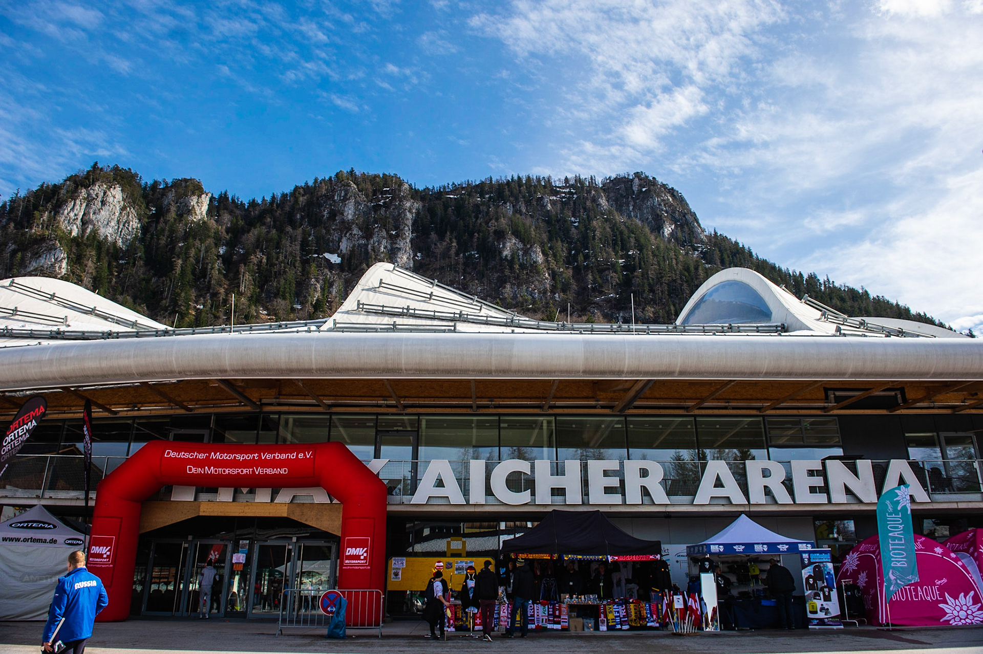 Photo: Ian Charles

Max Aicher Arena

FIM Ice Speedway Gladiators World Championship, Event 4.1, Max-Aicher-Arena, Inzell, Germany, Saturday 16 March 2019