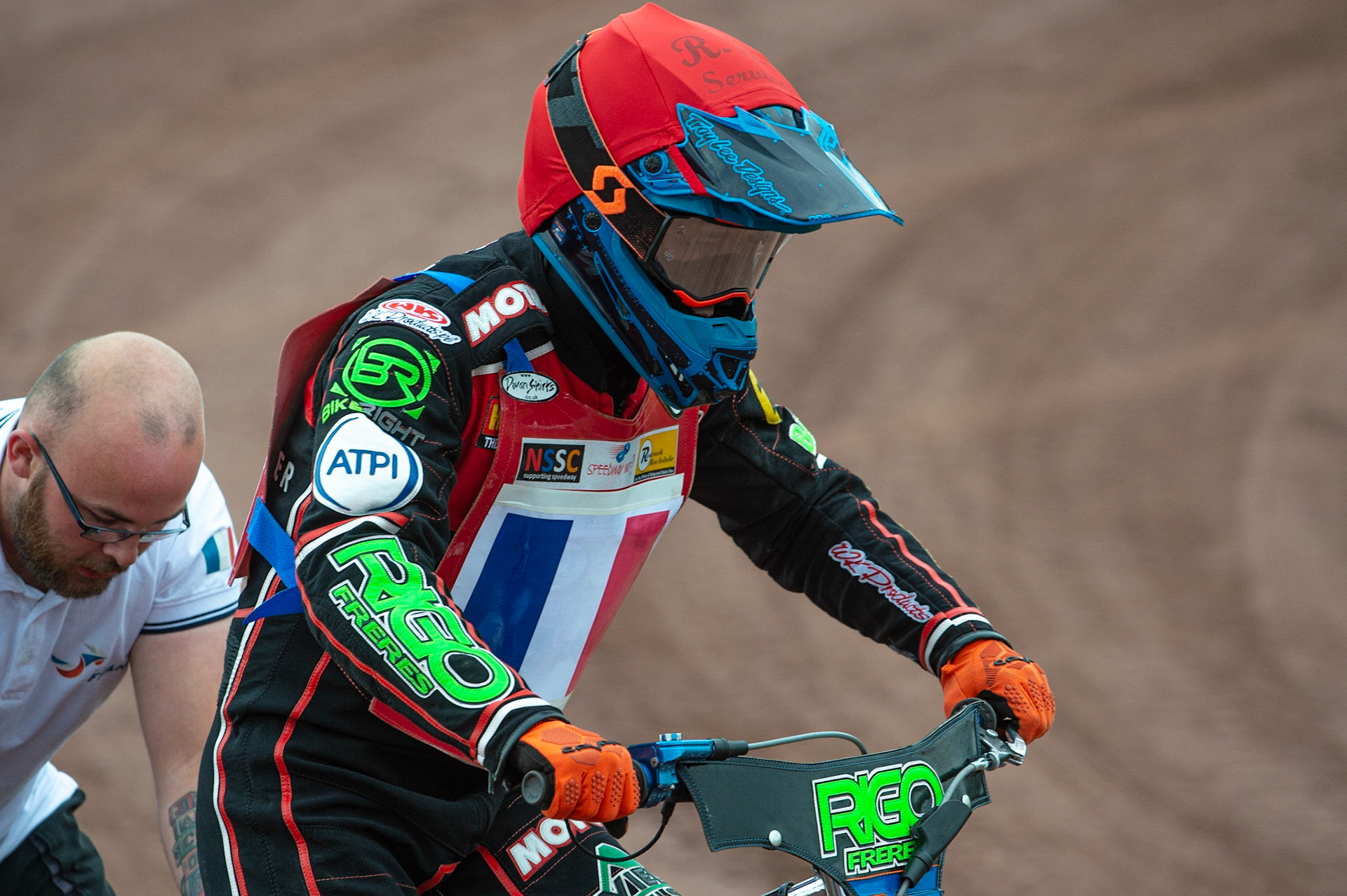 Photo by Ian Charles:

Dimitri Bergé

FIM Speedway Grand Prix World Championship - Qualifying Round 1, Peugeot Ashfield Stadium, Glasgow, 8 June 2019