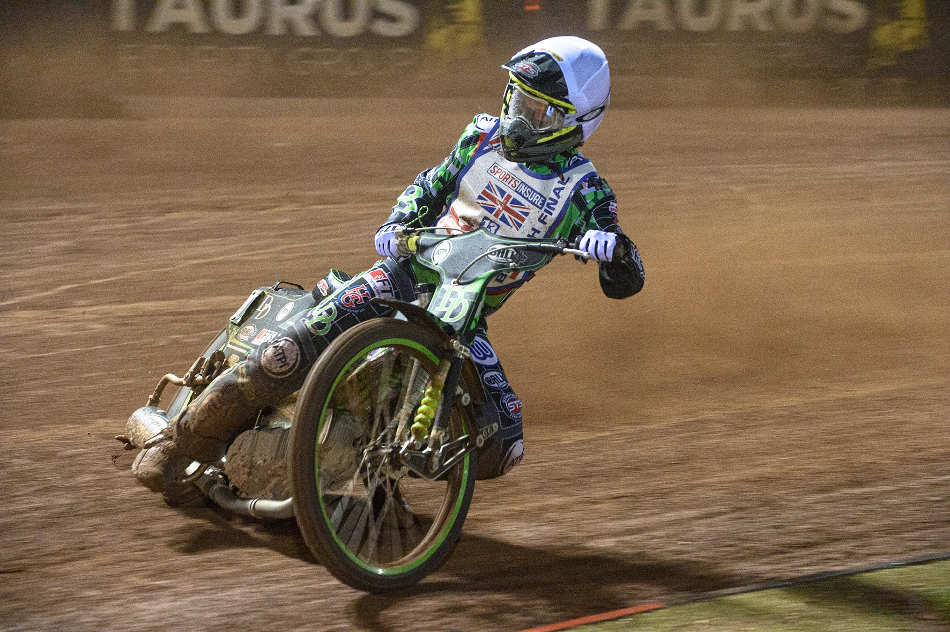 MANCHESTER, UK. AUGUST 16TH   Charles Wright  in action  during the Sports Insure British Speedway Finals at the National Speedway Stadium, Manchester on Monday 16th August 2021. (Credit: Ian Charles | MI News)