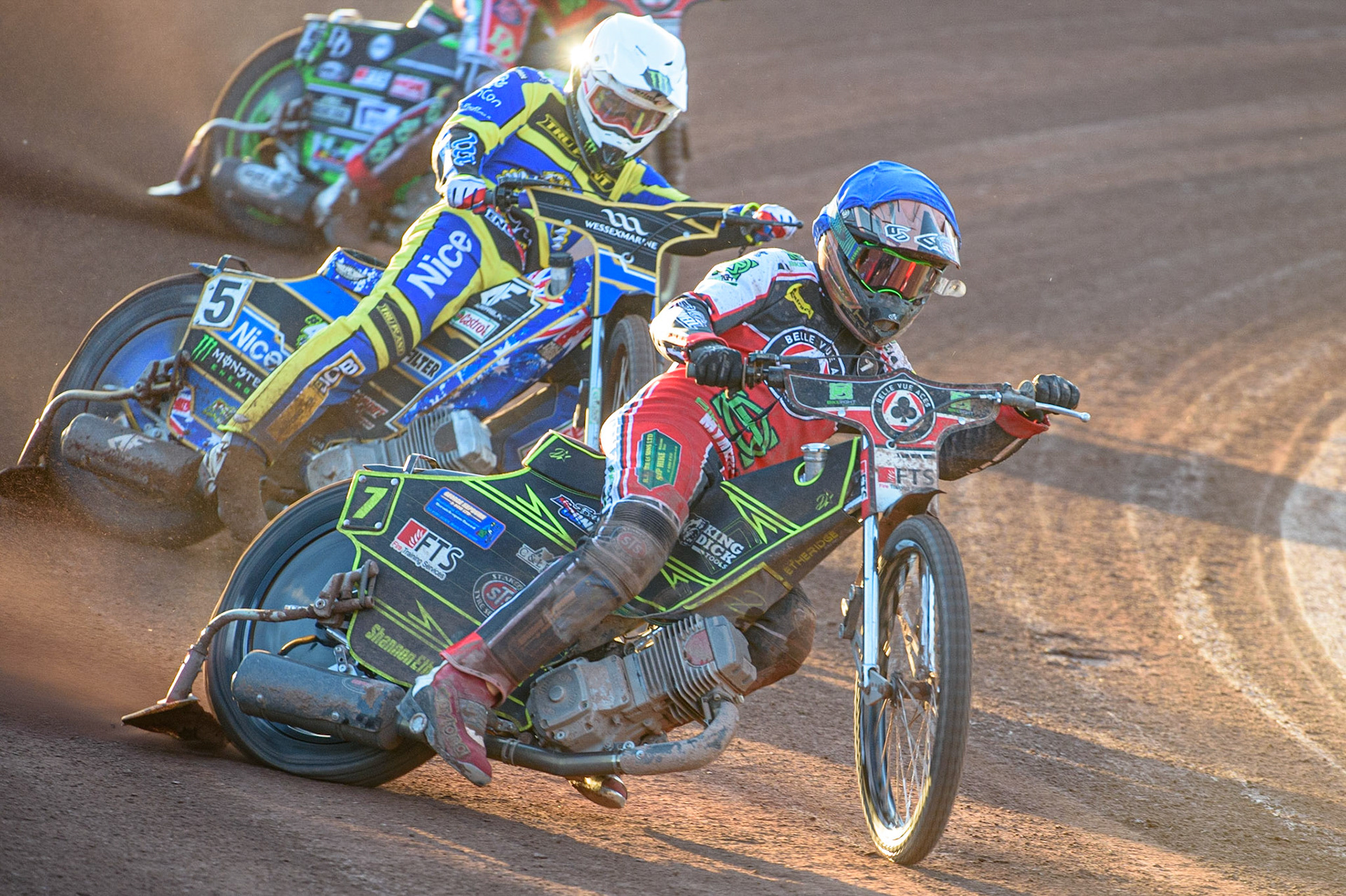Photo: Ian CharlesBelle Vue Aces v Sheffield Tigers, British Speedway Premier League, National Speedway Stadium, Manchester Monday  17  May  2021